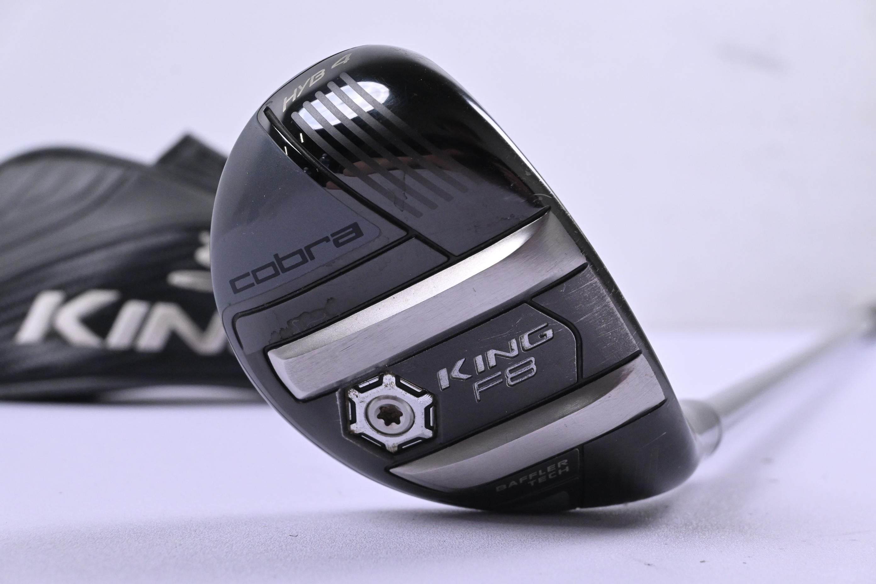 Cobra King F8 #4 Hybrid / 22 Degree / Senior Flex Aldila Rogue Pro 75 Shaft