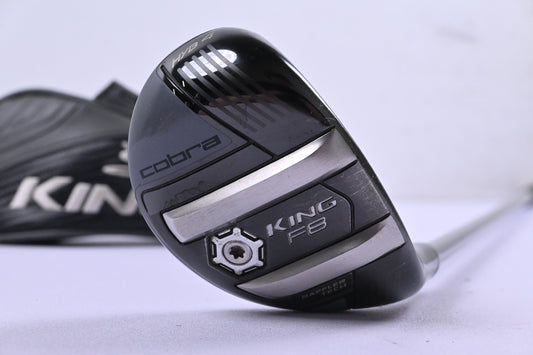 Cobra King F8 #4 Hybrid / 22 Degree / Senior Flex Aldila Rogue Pro 75 Shaft