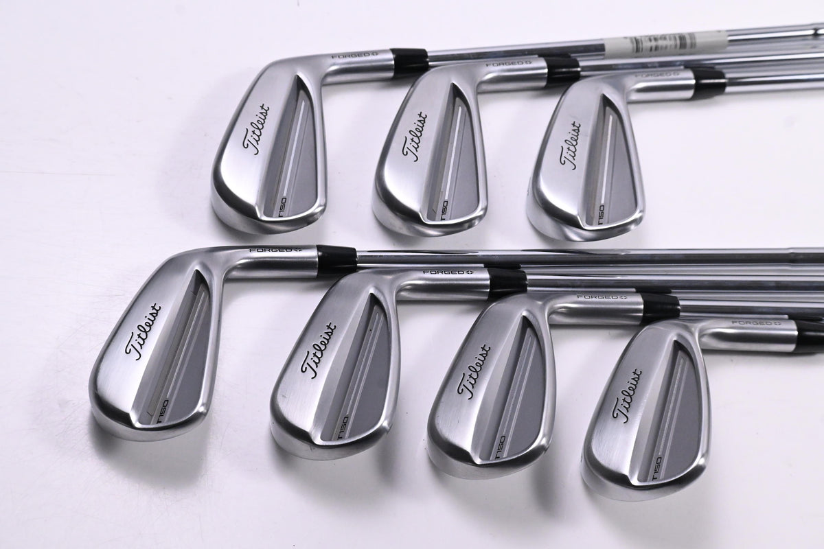 Titleist T150 2025 Irons / 4-PW / Regular Flex AMT Silver Shafts