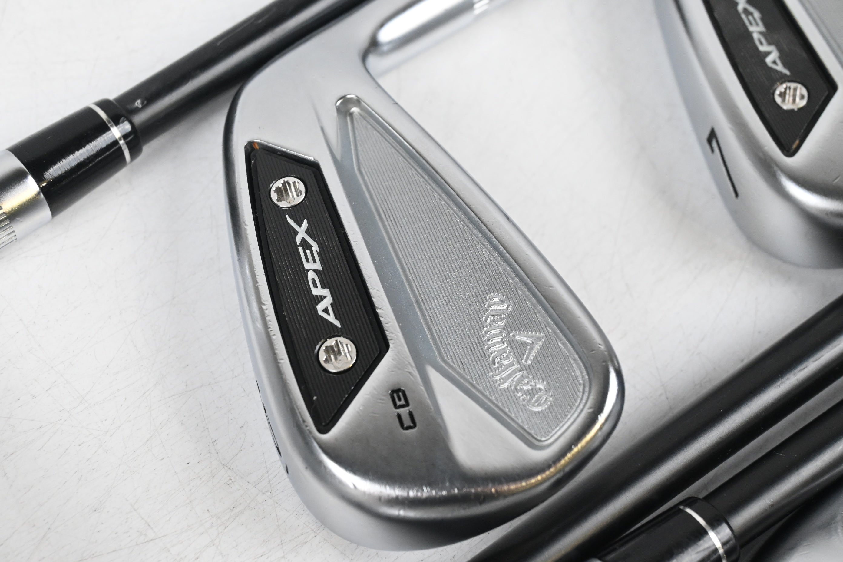 Callaway Apex CB 24 Irons / 5-PW+GW / Stiff Flex KBS TGI 100 Shafts