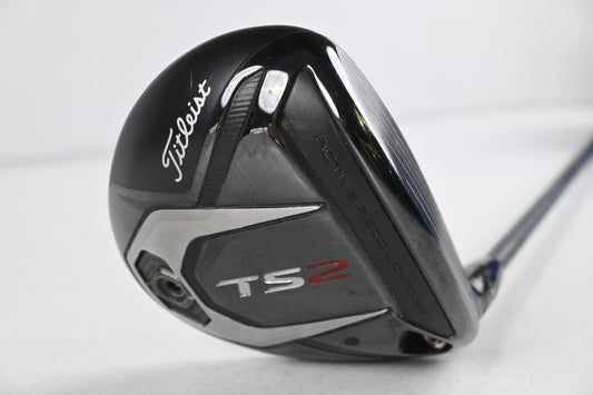 Titleist TS2 #3 Wood / 15 degree / Stiff Flex hzrdus Smoke Black 70 Shaft