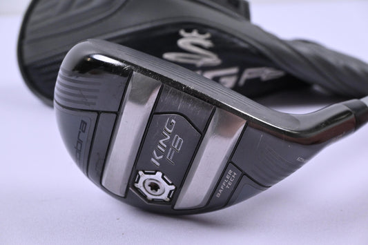 Cobra King F8 #4 Hybrid / 22 Degree / Senior Flex Aldila Rogue Pro 75 Shaft
