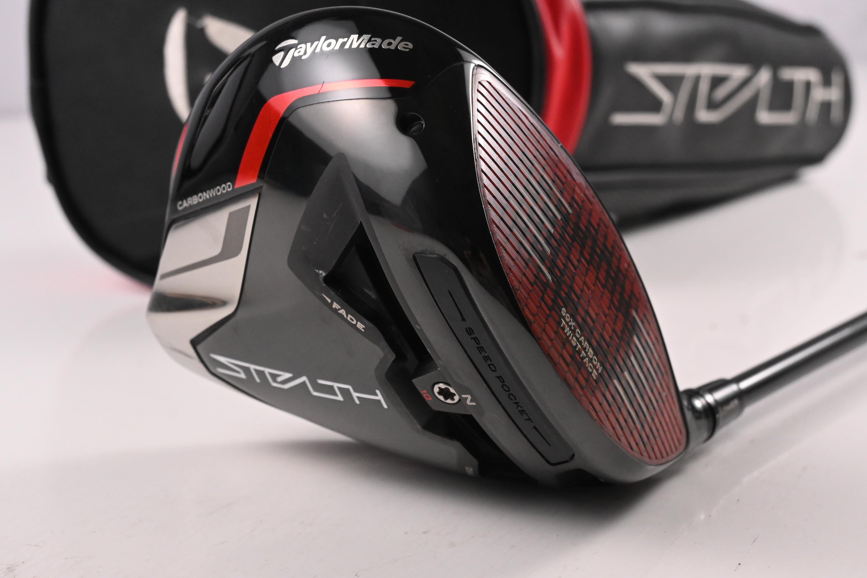 Taylormade Stealth Plus Driver / 10.5 Degree / Stiff Flex HZRDUS Smoke RDX Red 60 Shaft