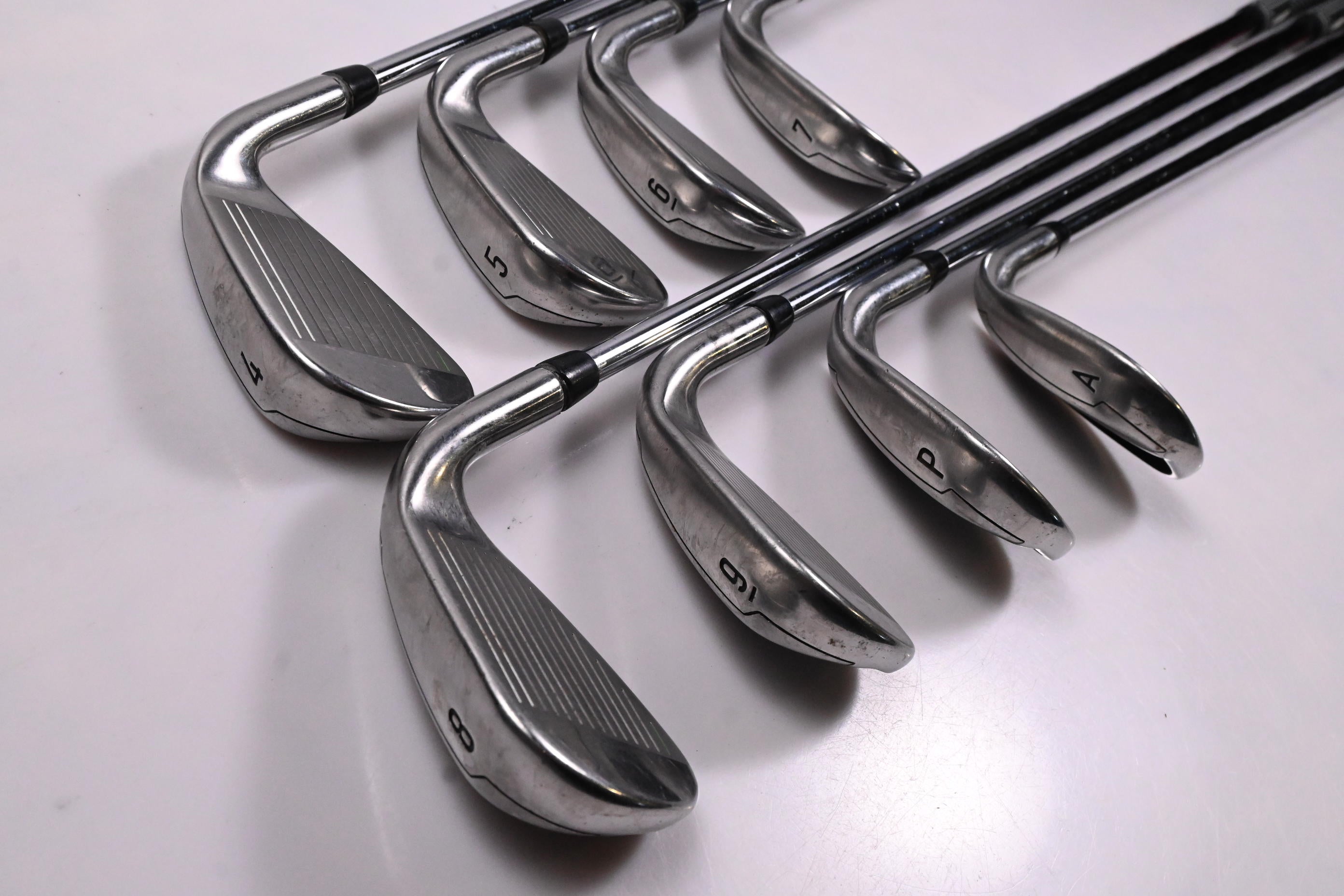 Left Hand Callaway XR Irons / 4-PW+GW / Regular Flex SpeedStep 80 Shafts