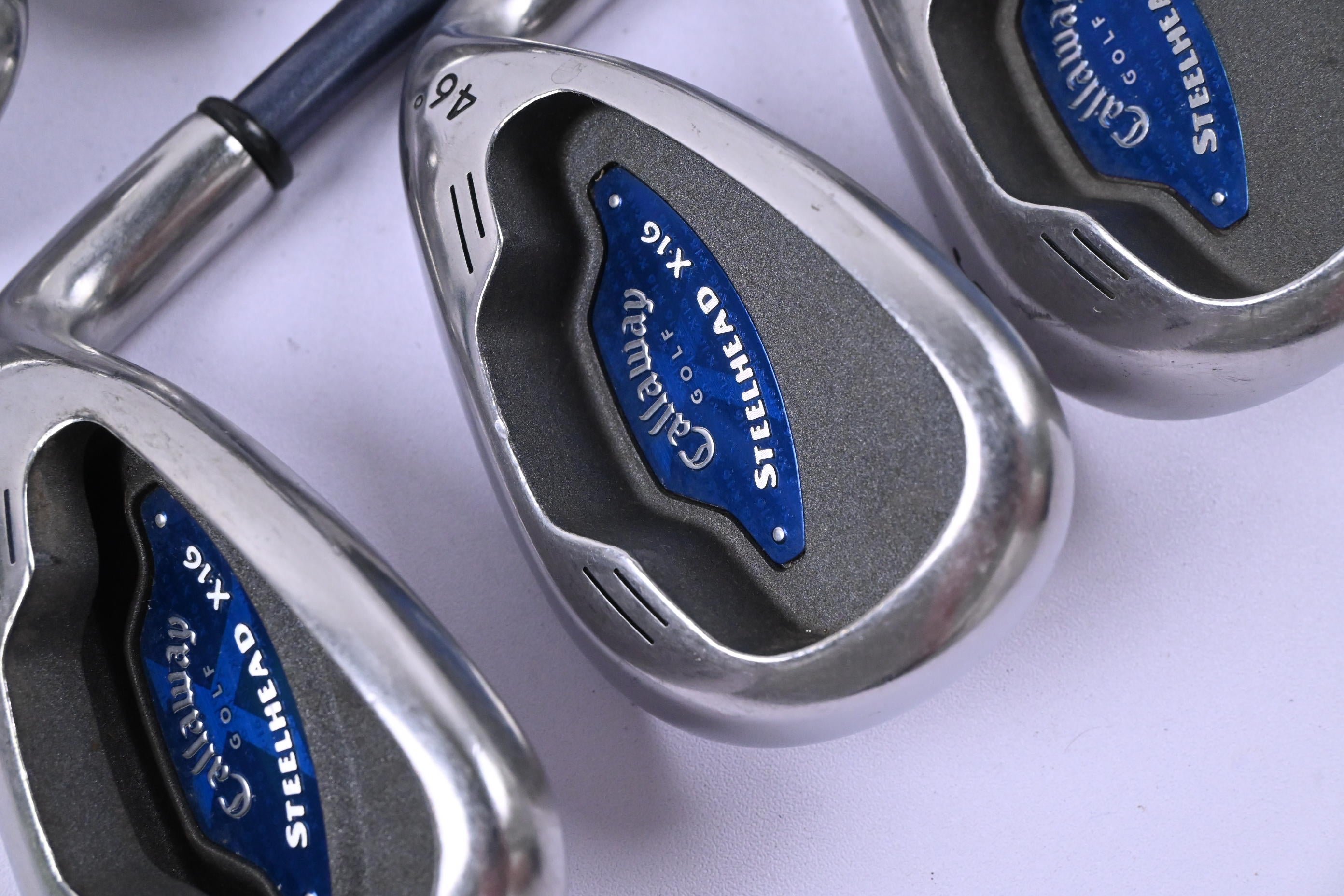 Callaway X-16 Irons / 6-PW+SW / Regular Flex Callaway System CW 75 Shafts