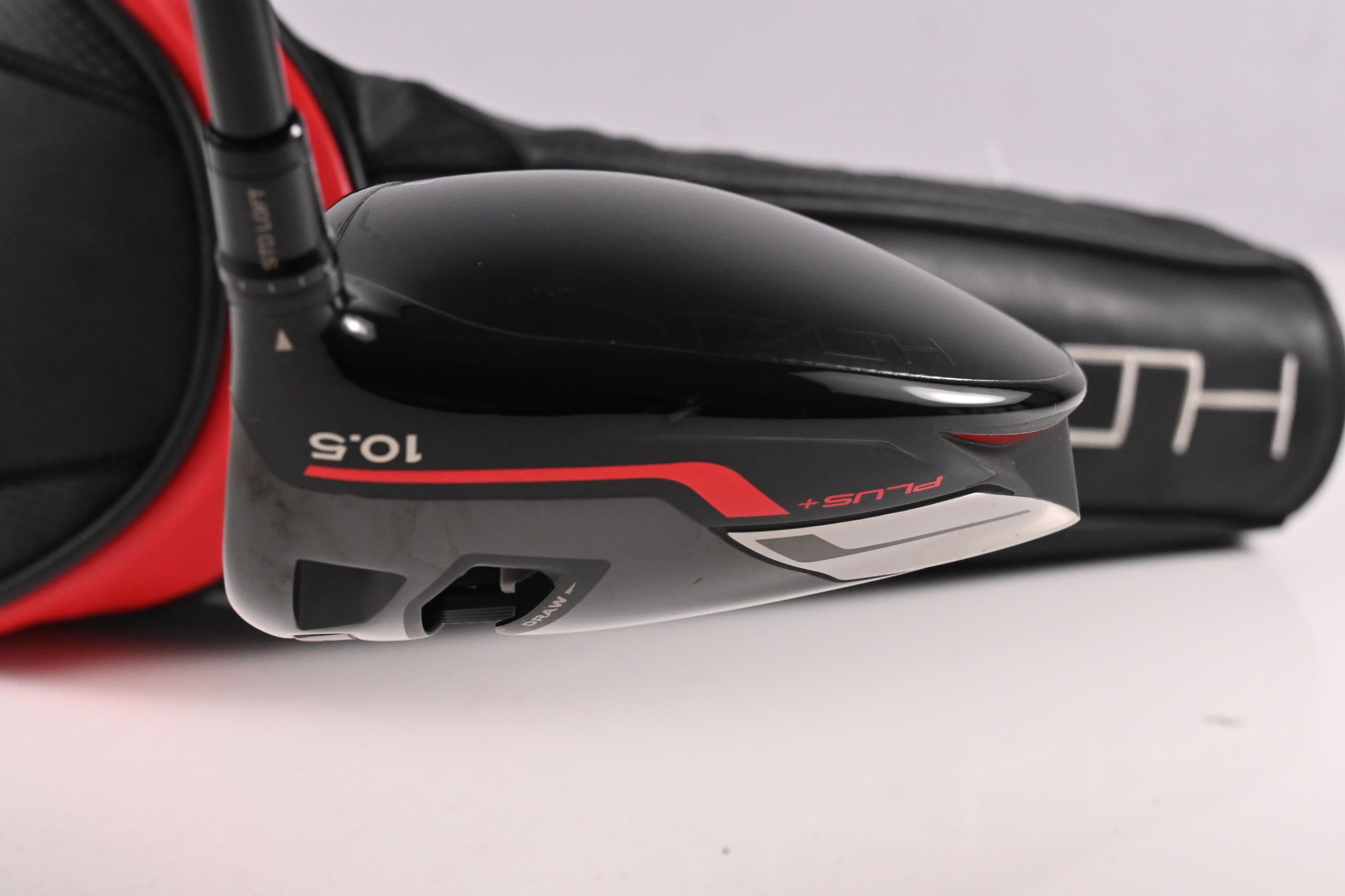 Taylormade Stealth Plus Driver / 10.5 Degree / Stiff Flex HZRDUS Smoke RDX Red 60 Shaft