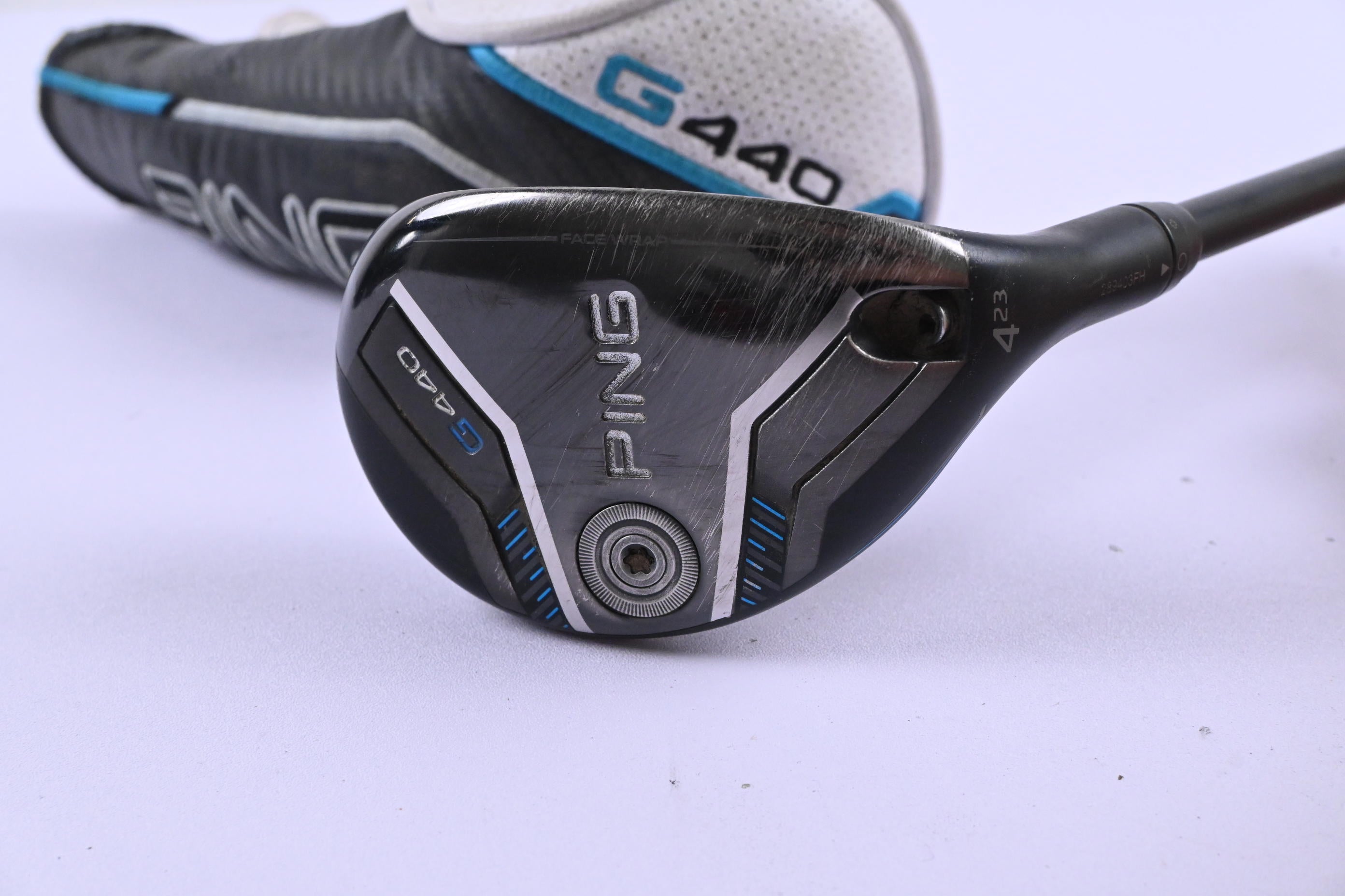 Ping G440 #4 Hybrid / 23 Degree / Regular Flex Ping Alta CB Blue 70 Shaft