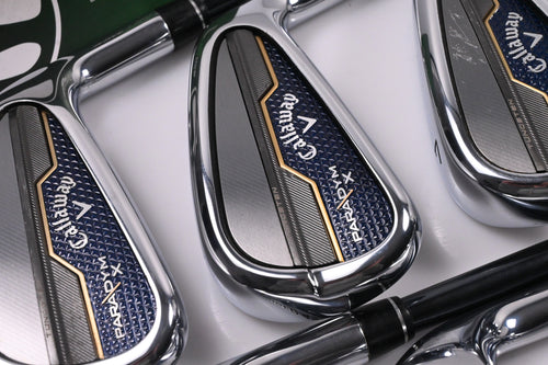 Callaway Paradym X Irons / 5-PW+SW / Regular Flex UST Mamiya Recoil DART 65