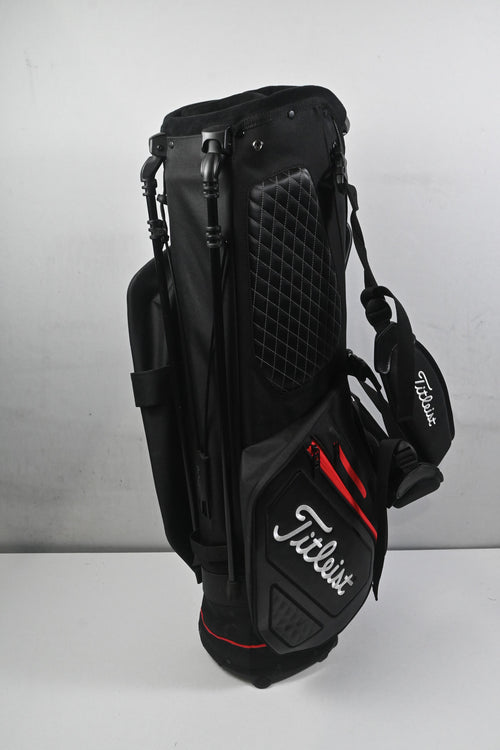 Titleist Stand Bag / 5-Way Divider / Black, Red