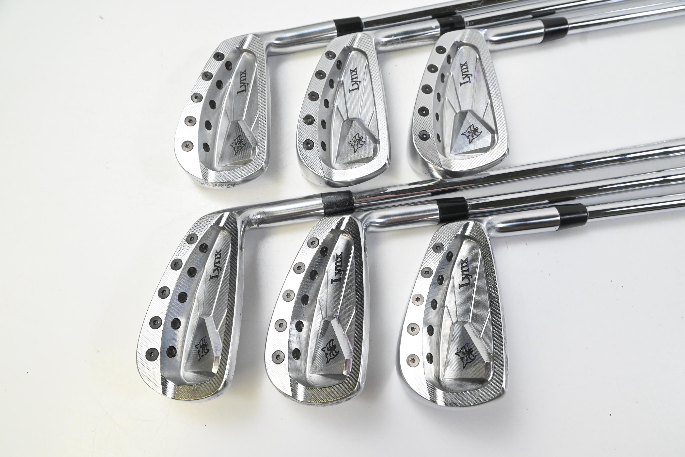 Lynx Prowler Forged Irons / 5-PW / Stiff Flex Lynx Virage V-Tech Shafts