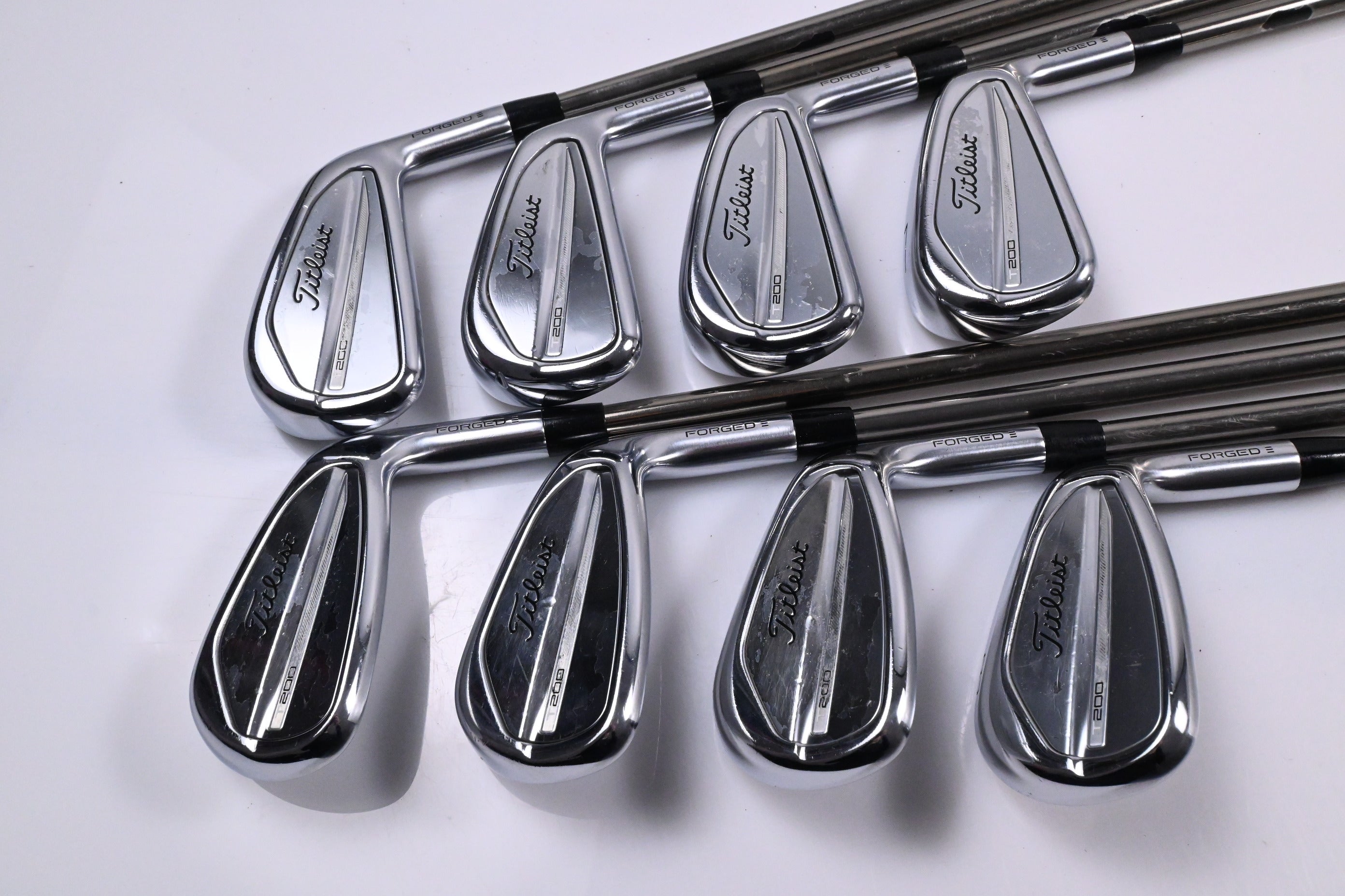 Titleist T200 2023 Irons / 5-PW+GW / Stiff Flex UST Mamiya Recoil ESX 460 Shafts