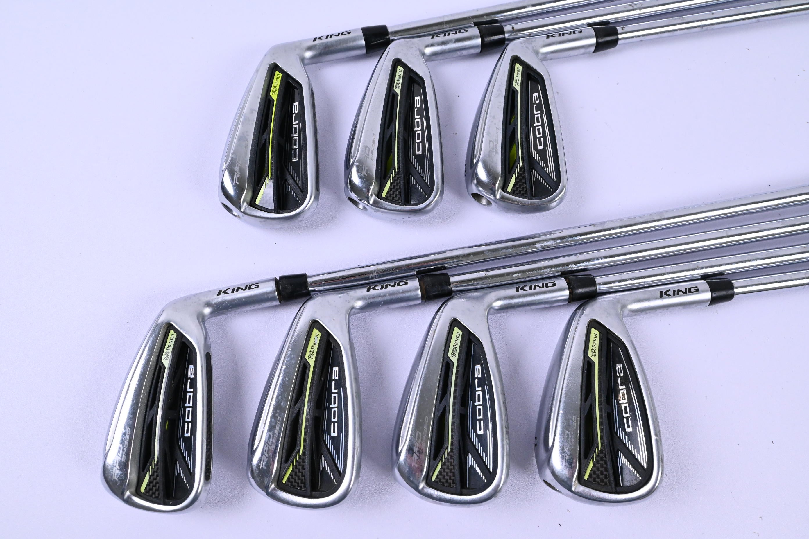 Cobra King Radspeed Irons / 4-PW / Regular Flex Modus3 Tour 105 Shafts