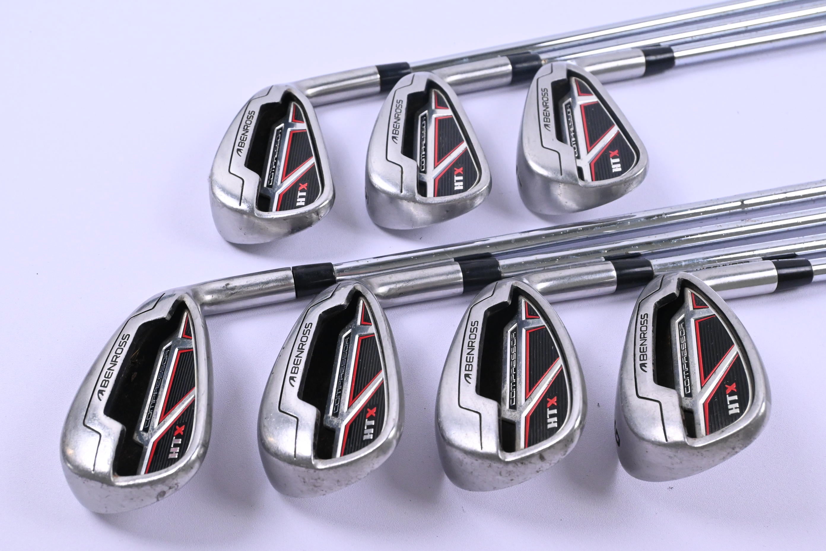Benross HTX Compressor Irons / 5-PW+GW / Regular Flex KBS Tour 90 Shaft