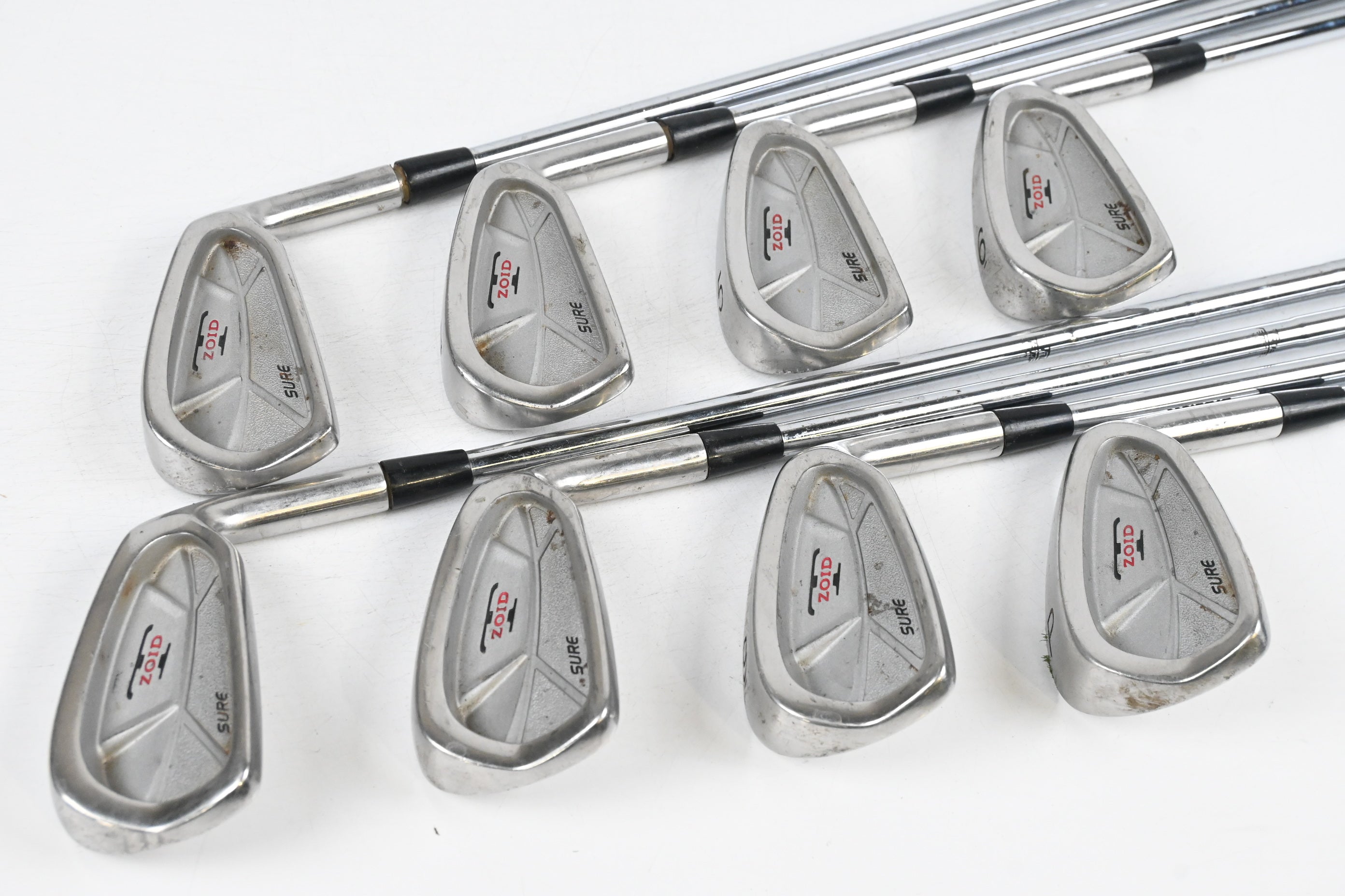Mizuno T-Zoid Sure Irons / 3-PW / Regular Flex Dynaflex R3200 Shafts