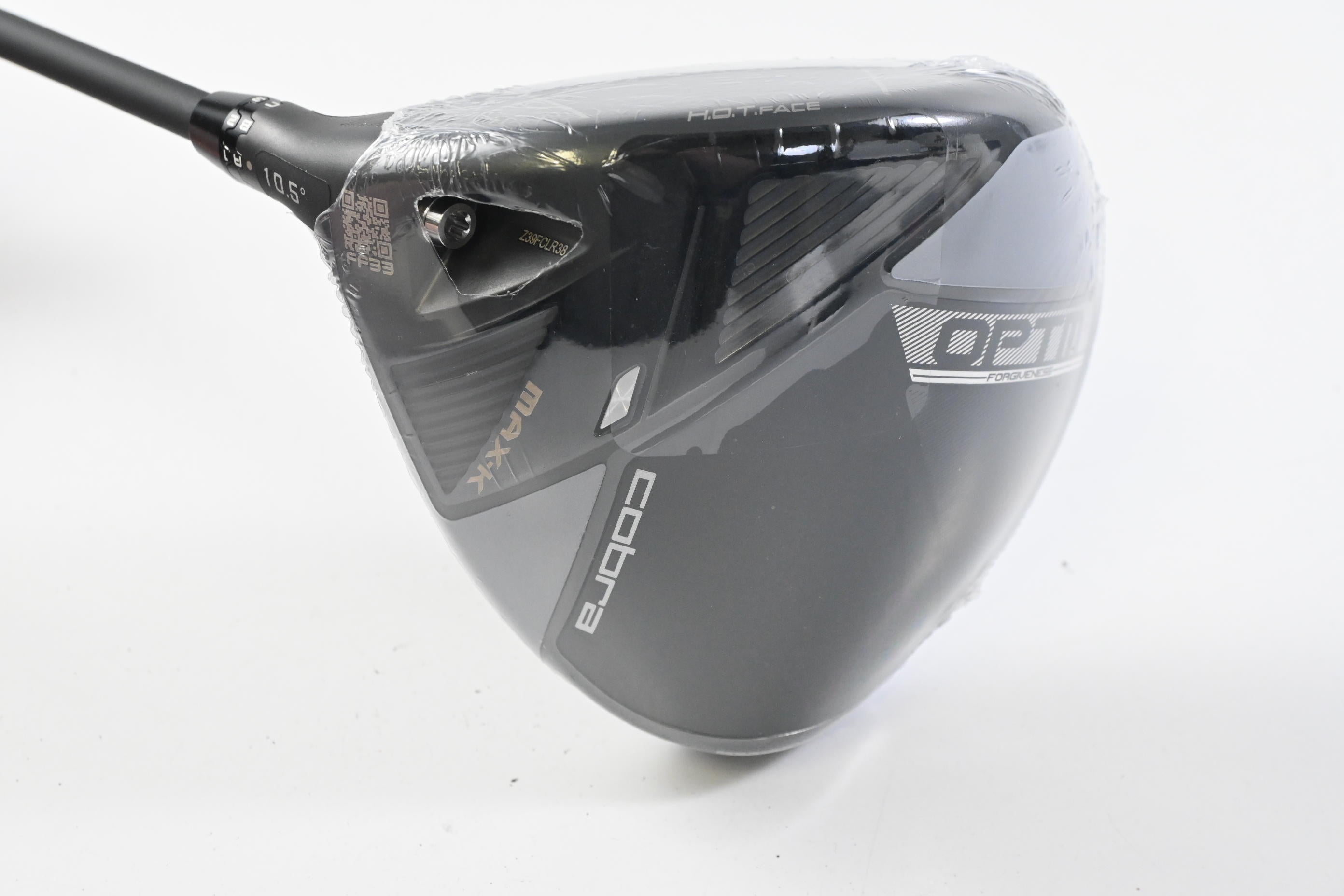 Left Hand Cobra OPTM MAX-K Driver / 10.5 Degree / Stiff Flex Kai'li Dark Waves