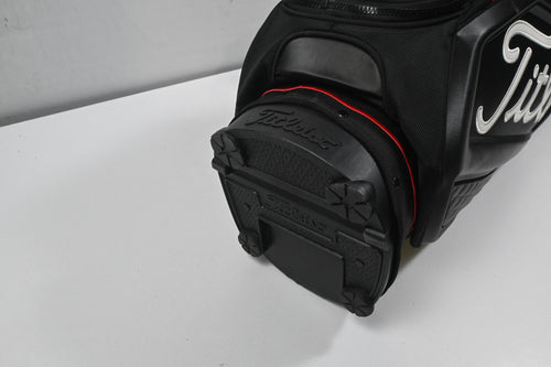 Titleist Stand Bag / 5-Way Divider / Black, Red