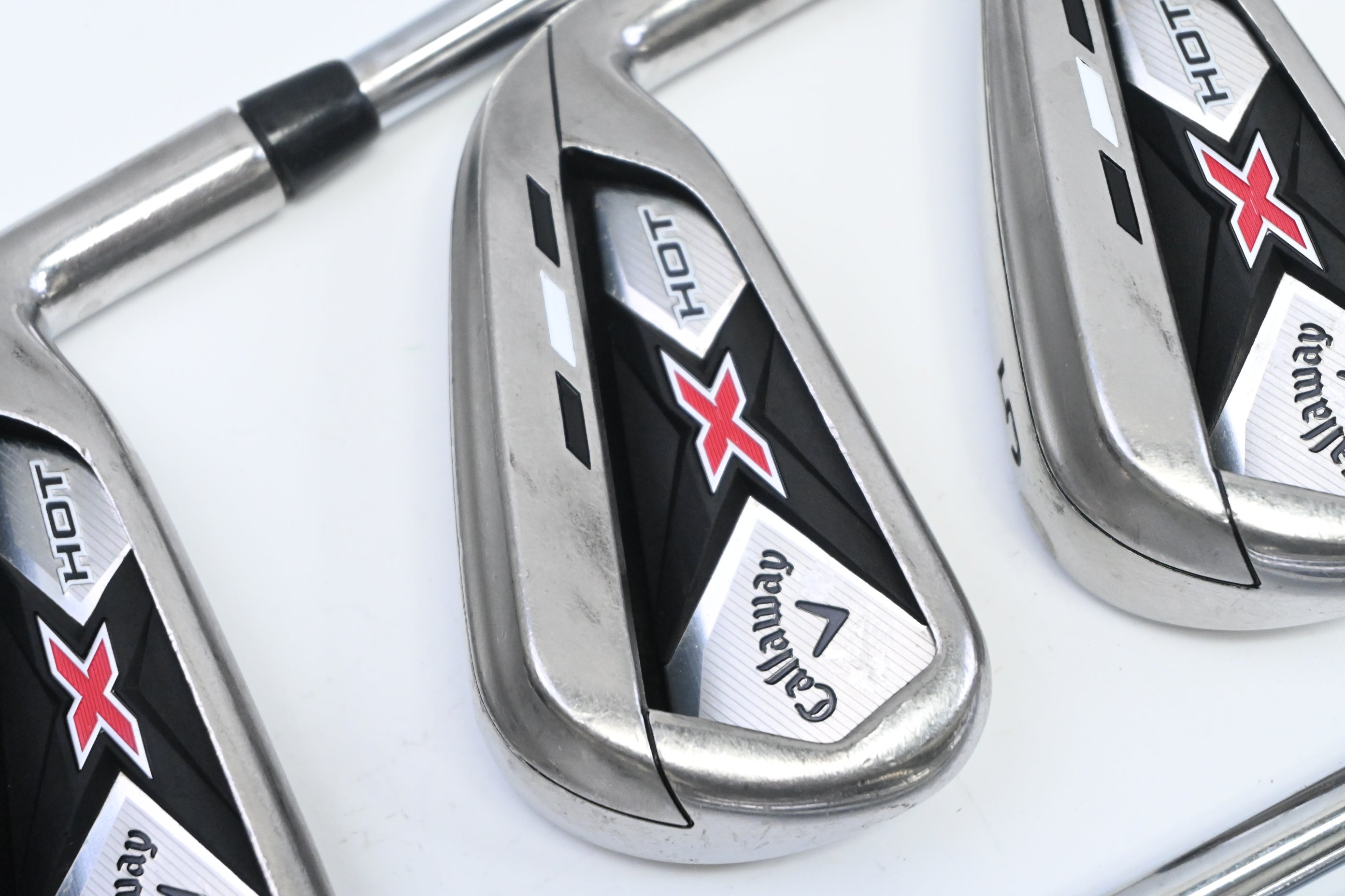 Callaway X Hot Irons / 3-PW+SW / Stiff Flex SpeedStep 85 Shafts