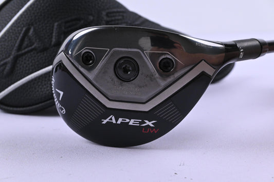 Callaway Apex UW 2025 #4 Hybrid / 21 Degree / Regular Flex Wishon S2S 75 Shaft