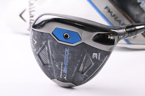 Callaway Paradym Ai Smoke Max #3 Wood / 15 Degree / Regular Flex Tensei AV Blue