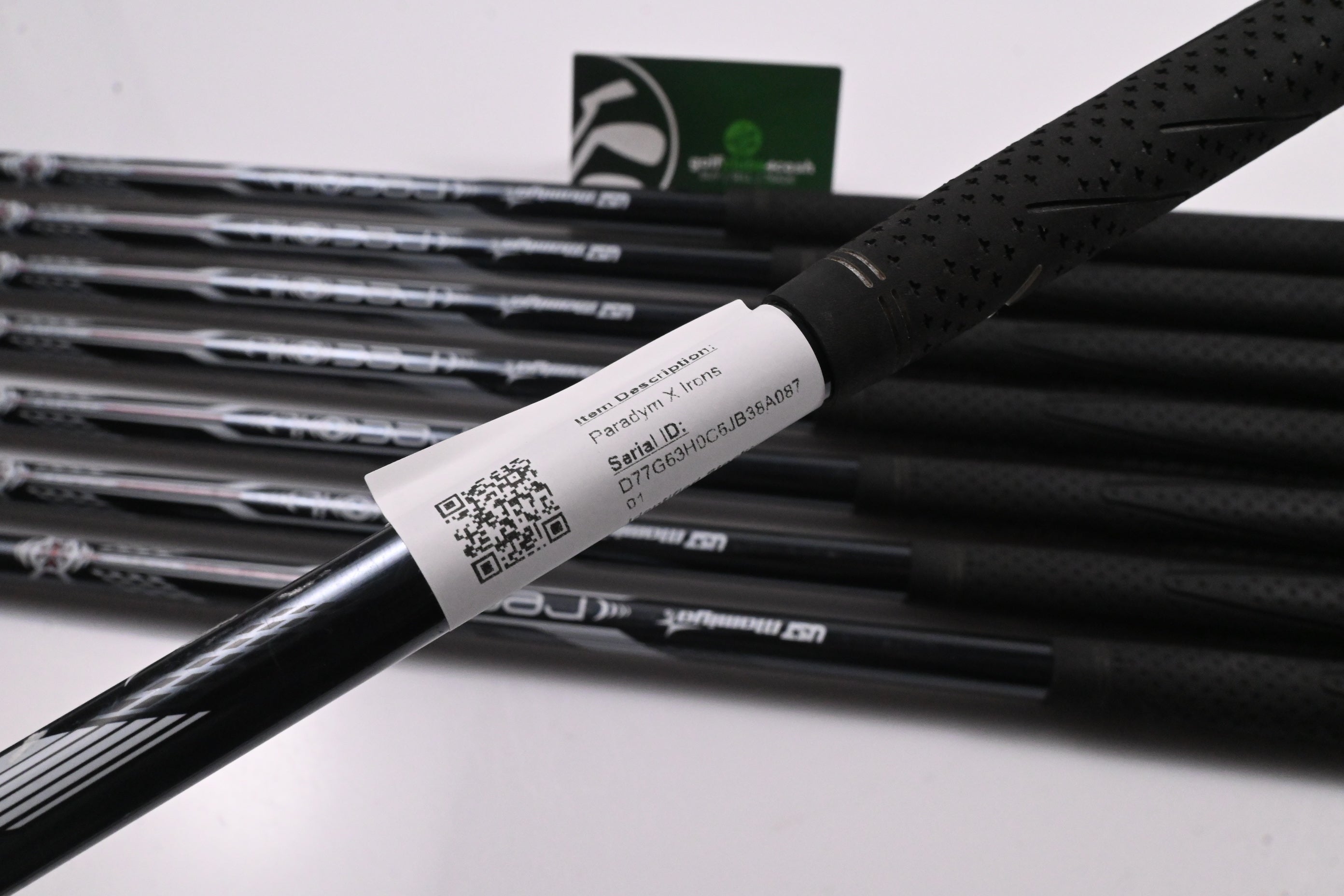 Callaway Paradym X Irons / 5-PW+SW / Regular Flex UST Mamiya Recoil DART 65