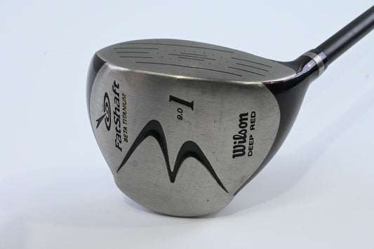 Wilson Deep Red Driver / 9 Degree / Stiff Flex Fat Shaft