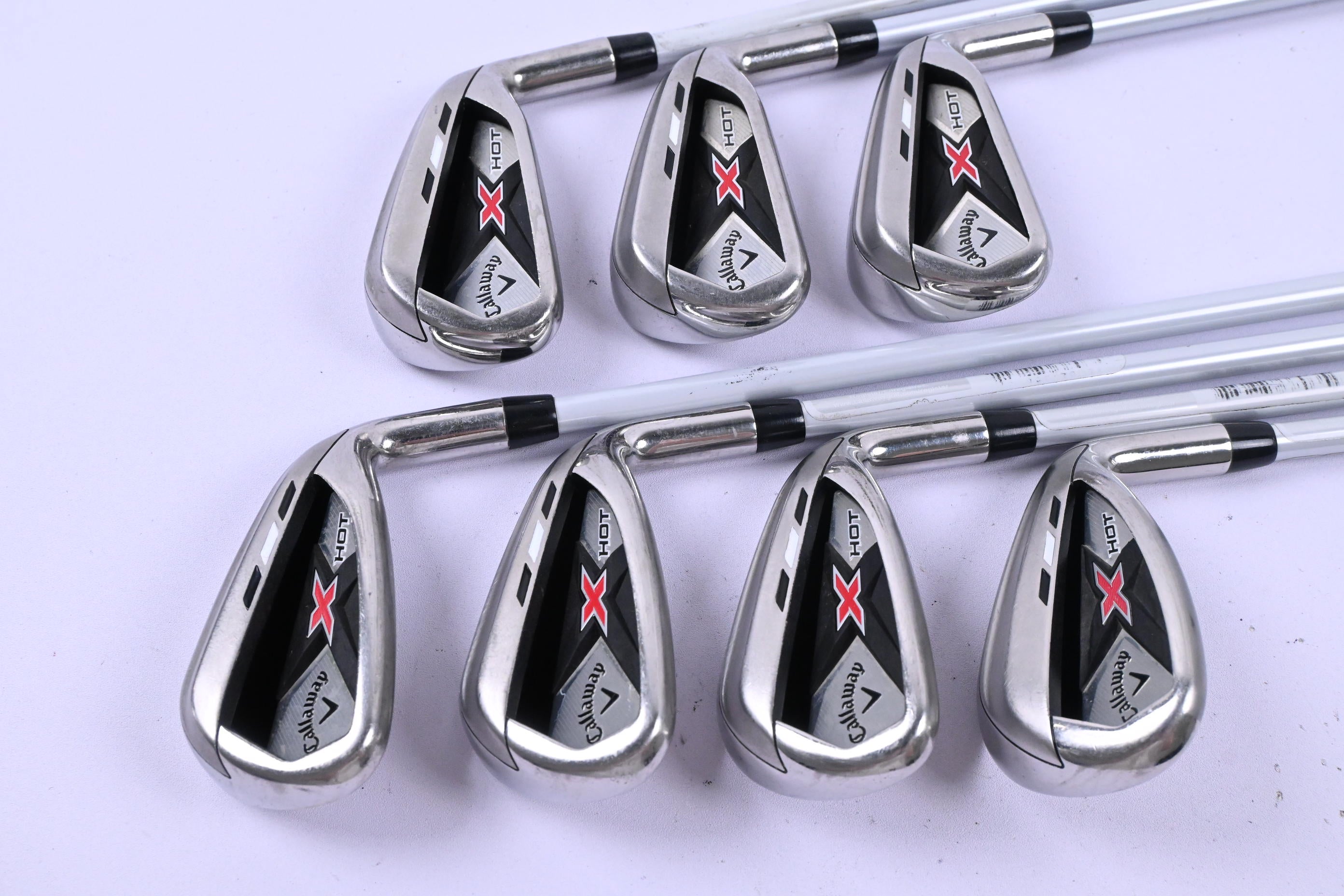 Callaway X Hot Irons / 5-PW+SW / Regular Flex Callaway X Hot 75 Shafts