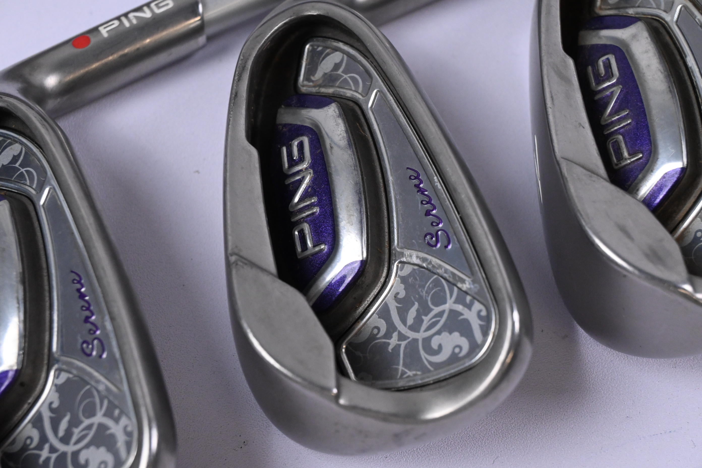 Ladies Ping Serene Irons / 5-PW+SW / Red Dot / Ladies Flex Ping ULT 210 Shafts