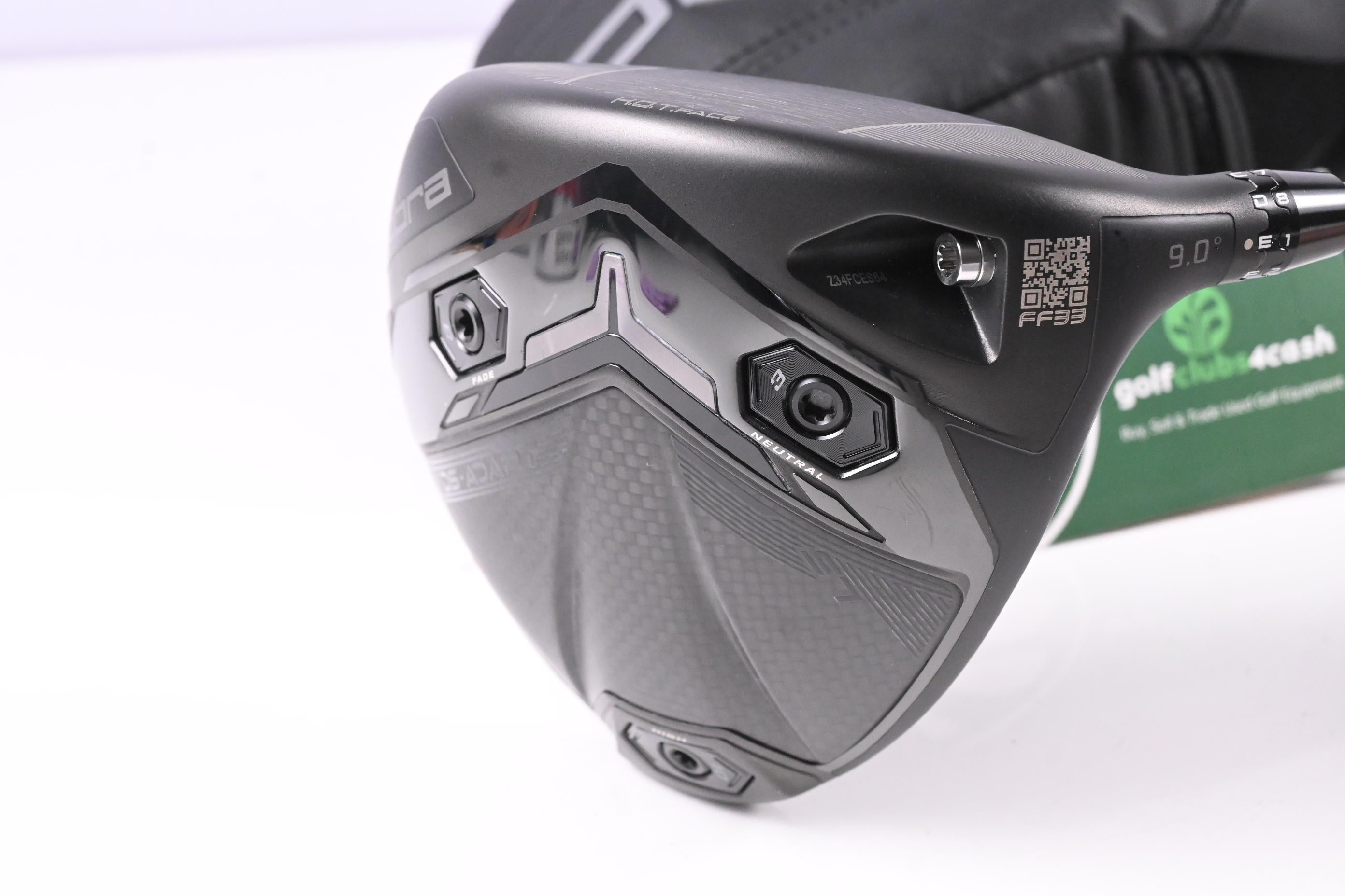 Cobra DS-Adapt LS Driver / 9 Degree / Stiff Flex Denali Black 60 Shaft