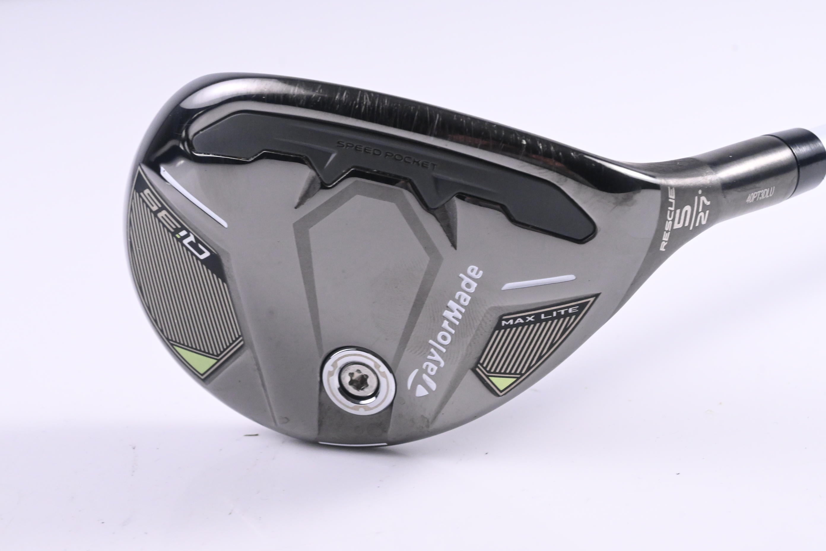 Ladies Taylormade Qi35 Max Lite #5 Hybrid / 27 Degree / Ladies Flex Air Speeder