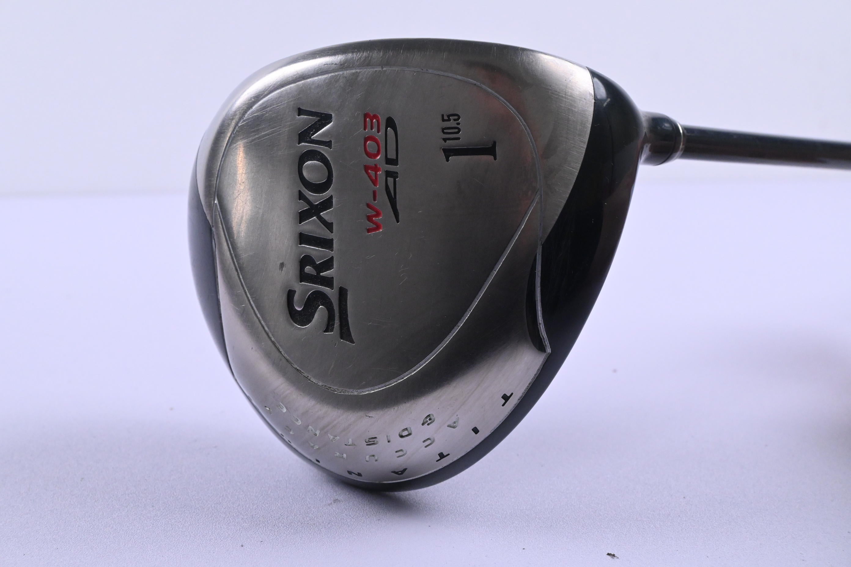 Srixon W-403 AD Driver / 10.5 Degree / Regular Flex Srixon SV-3000 59 Shaft