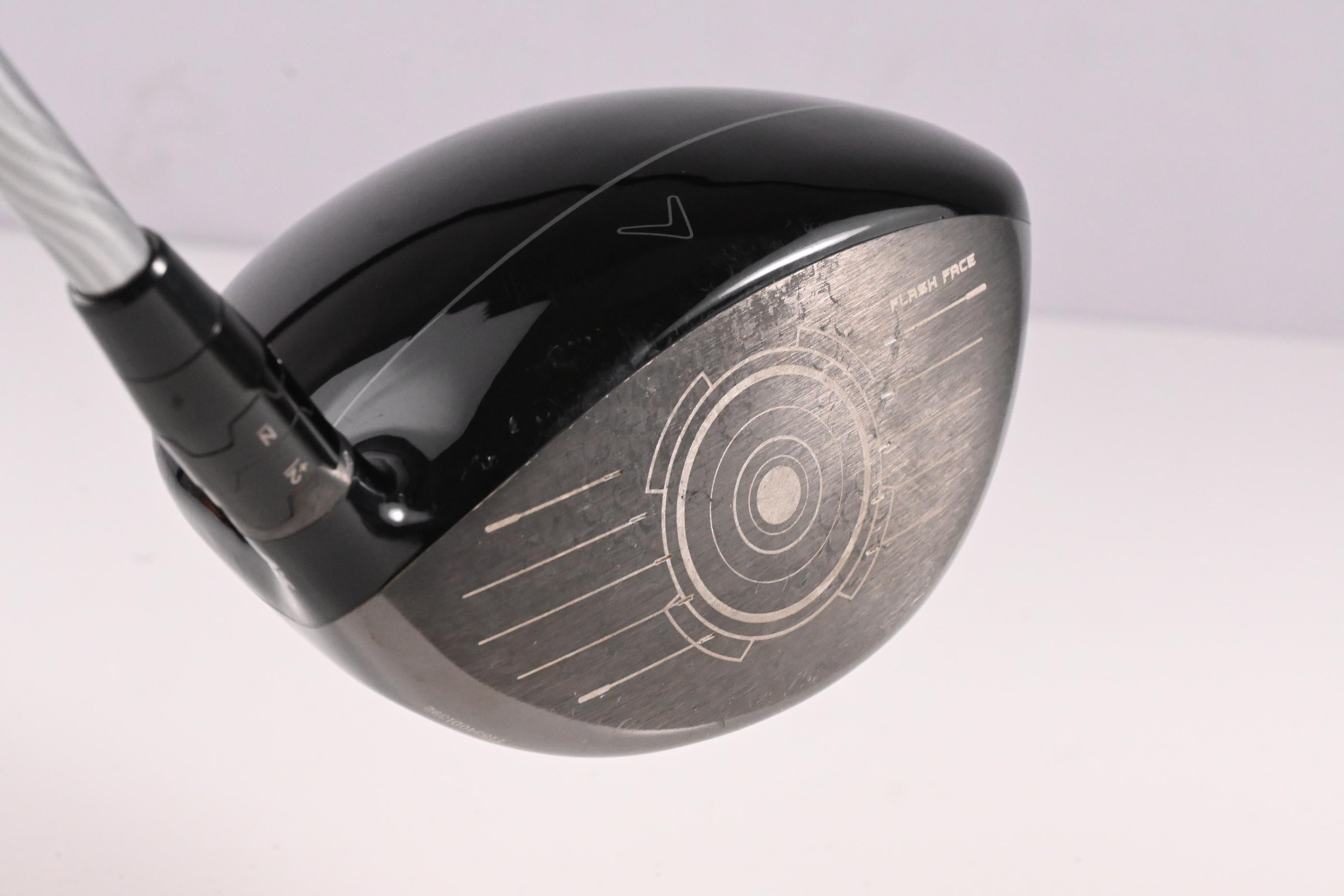 Left Hand Callaway Epic Flash Driver / 9 Degree / Stiff Flex Evenflow Green 55 Shaft