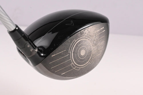 Left Hand Callaway Epic Flash Driver / 9 Degree / Stiff Flex Evenflow Green 55 Shaft