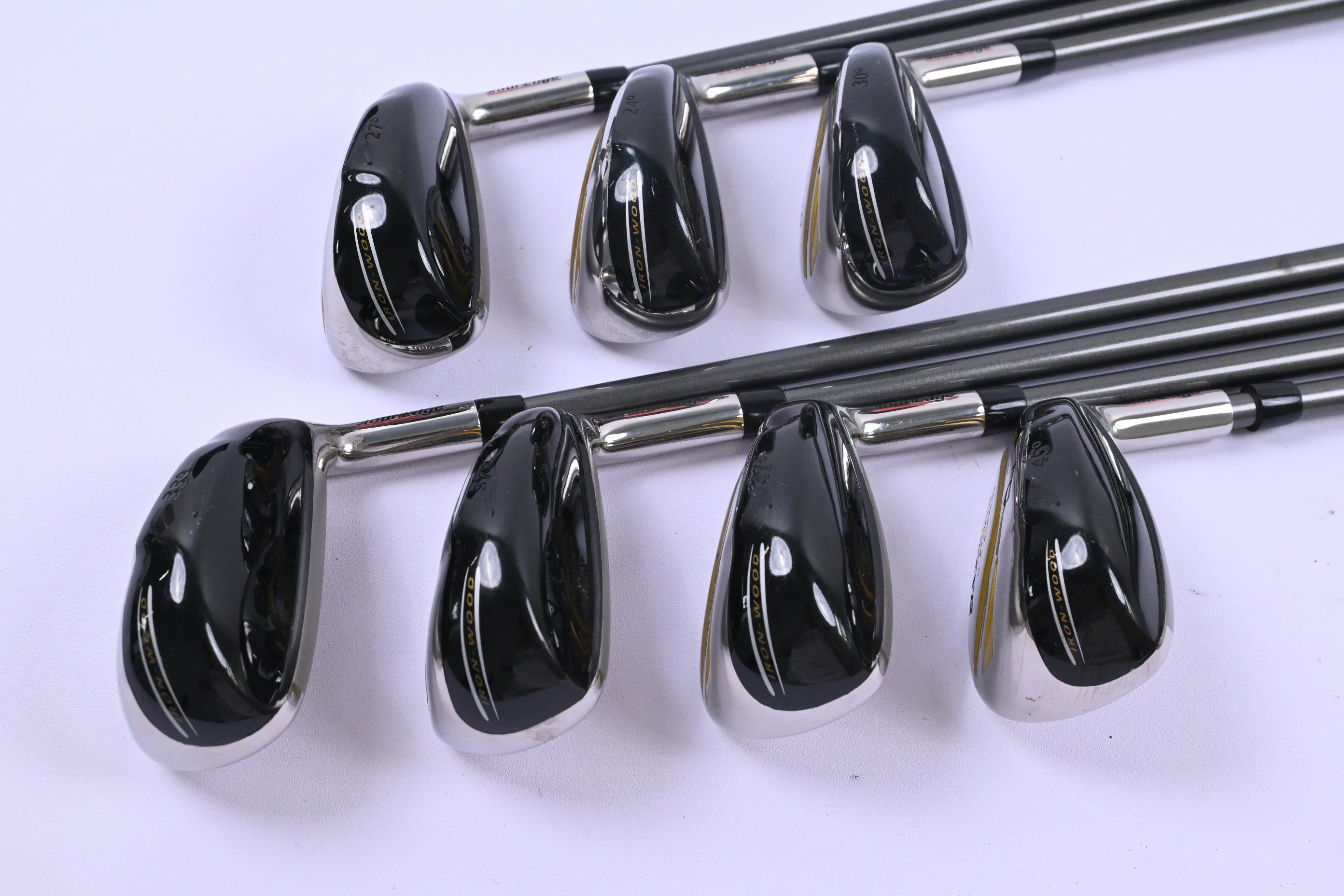 Tour Edge Bazooka J-Max Gold Irons / 4-PW / Regular Flex Tour Edge 74 Shafts