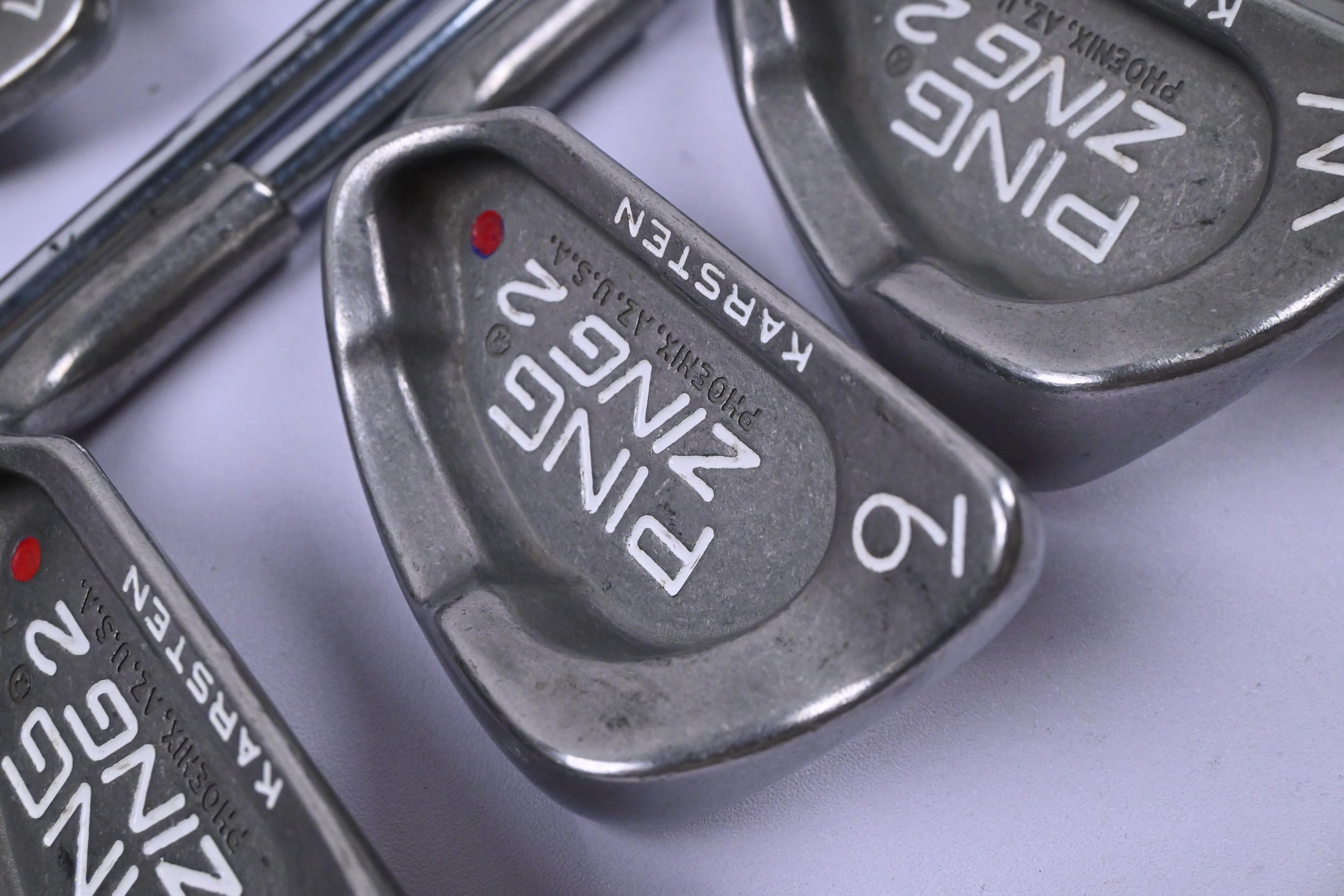 Ping Zing 2 Irons / 3-PW+SW / Red Dot / Stiff Flex Ping JZ Shafts