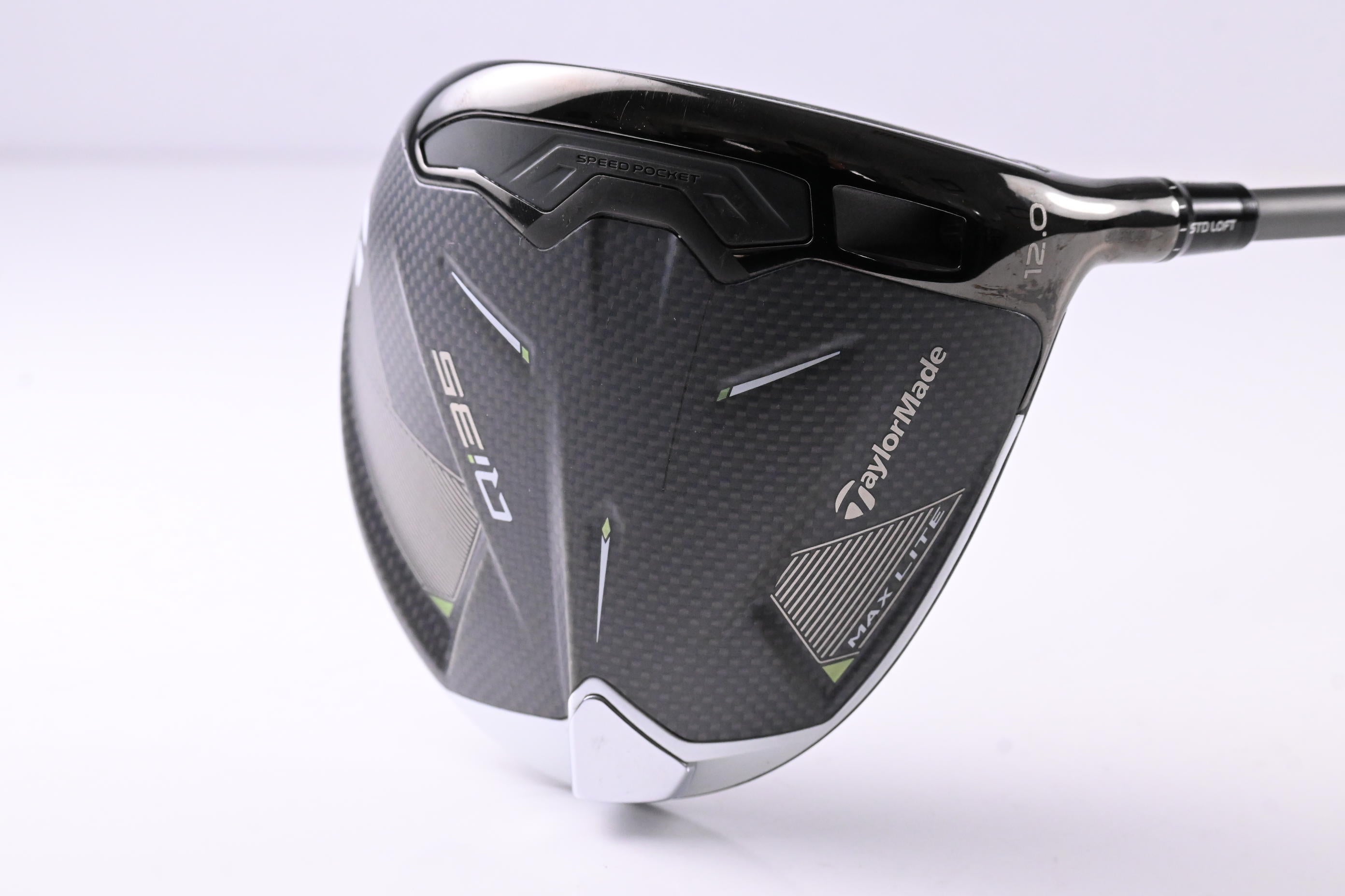 Taylormade Qi35 Max Lite Driver / 12 Degree / Regular Flex REAX Blue 40 Shaft