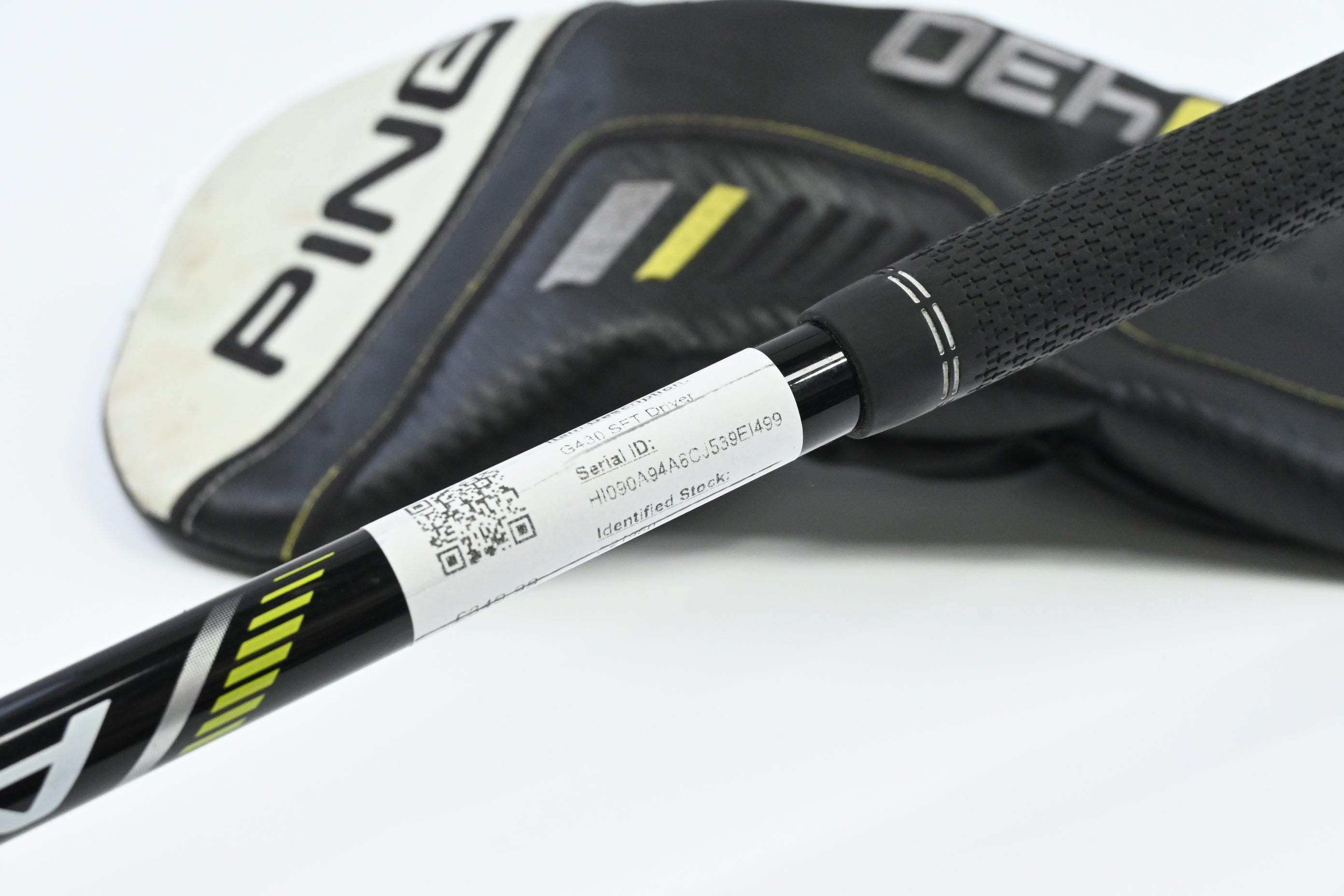 Ping G430 SFT Driver / 10.5 Degree / Stiff Flex Ping Alta CB Black 55 Shaft