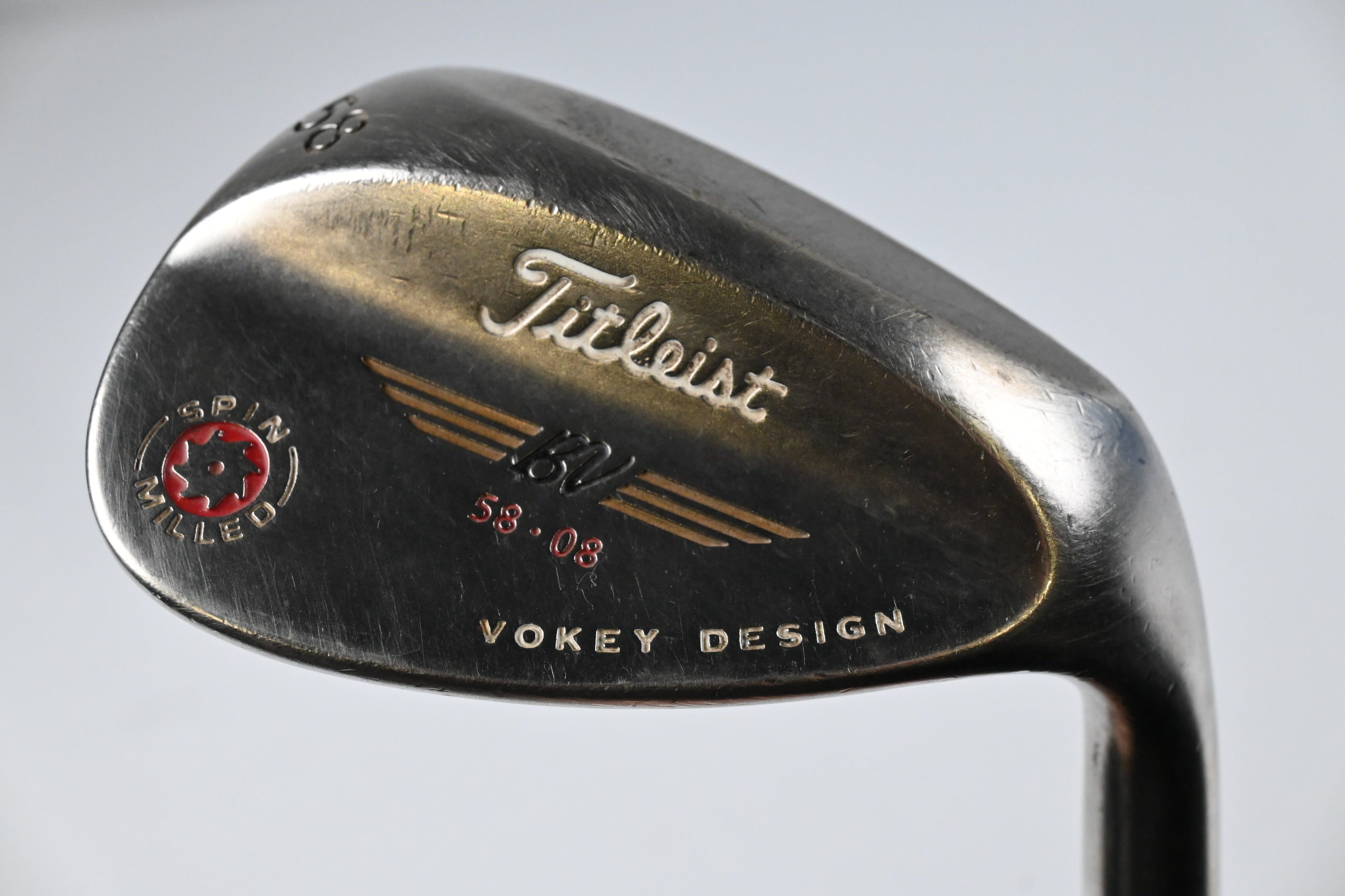 Titleist Vokey Spin Milled 2009 Lob Wedge / 58 Degree / Stiff Flex Dynamic Gold