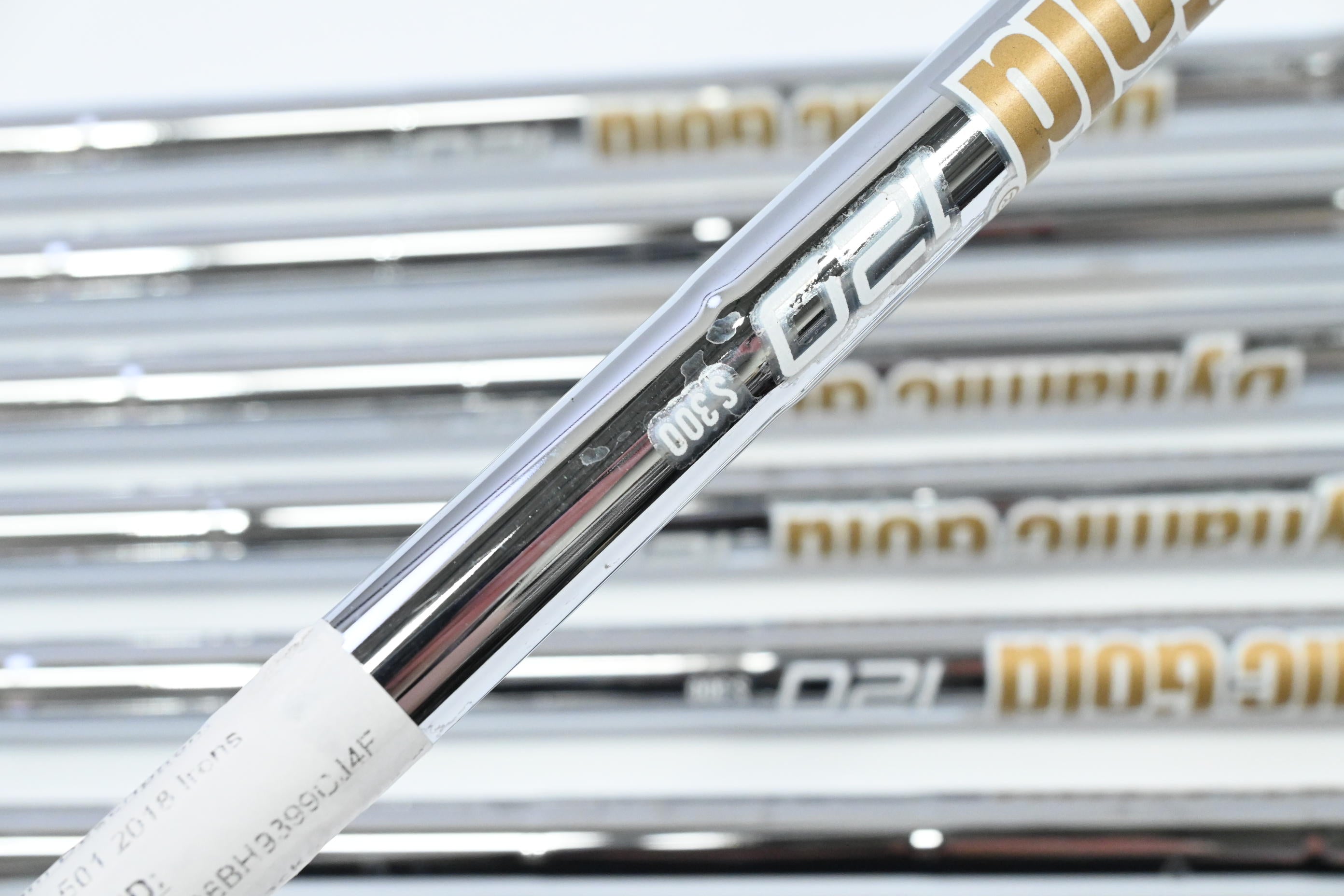 Miura MC-501 2018 Irons / 4-PW / Stiff Flex Dynamic Gold 120 S300 Shafts