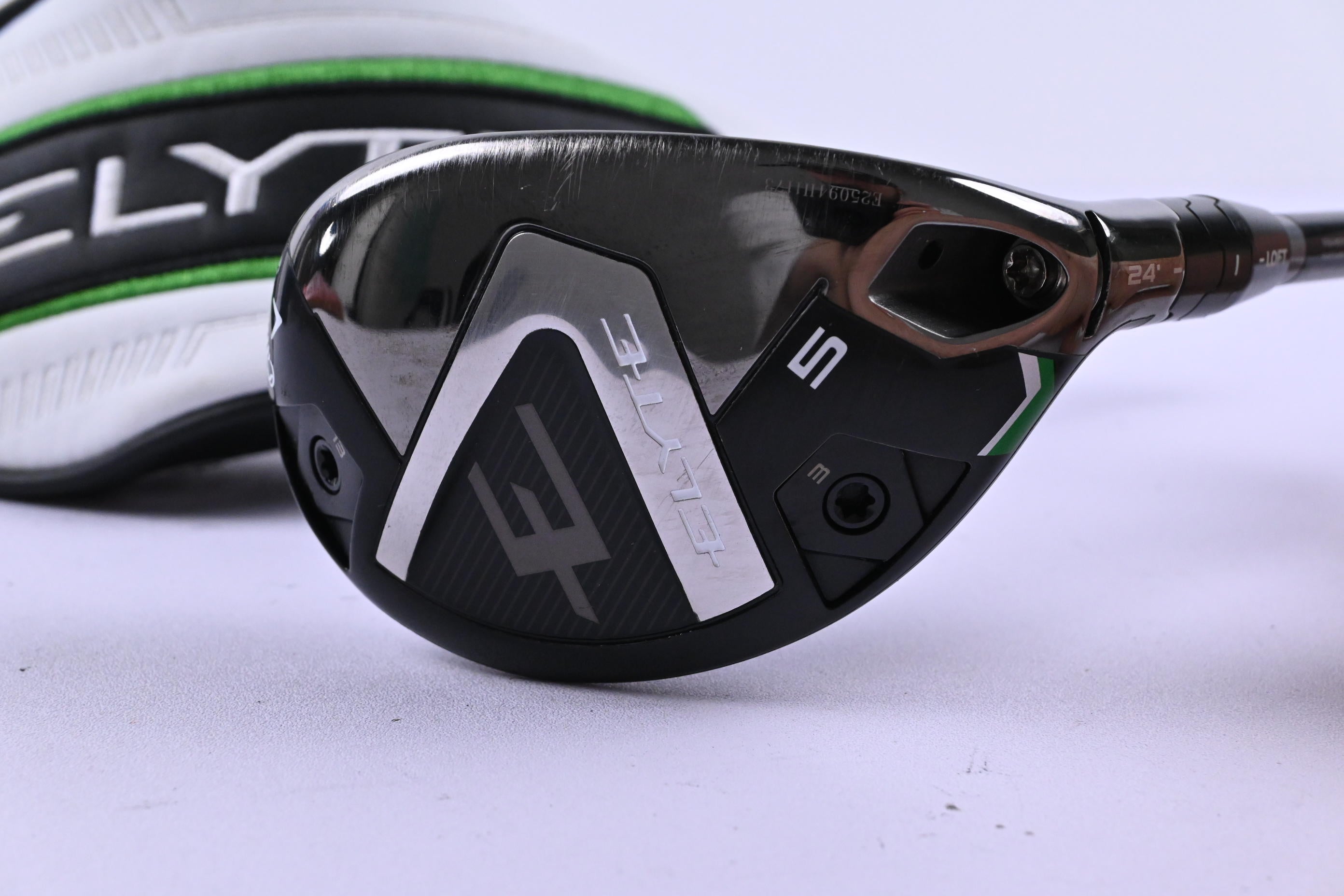 Callaway Elyte #5 Hybrid / 24 Degree / Regular Flex Denali Charcoal 60 Shaft