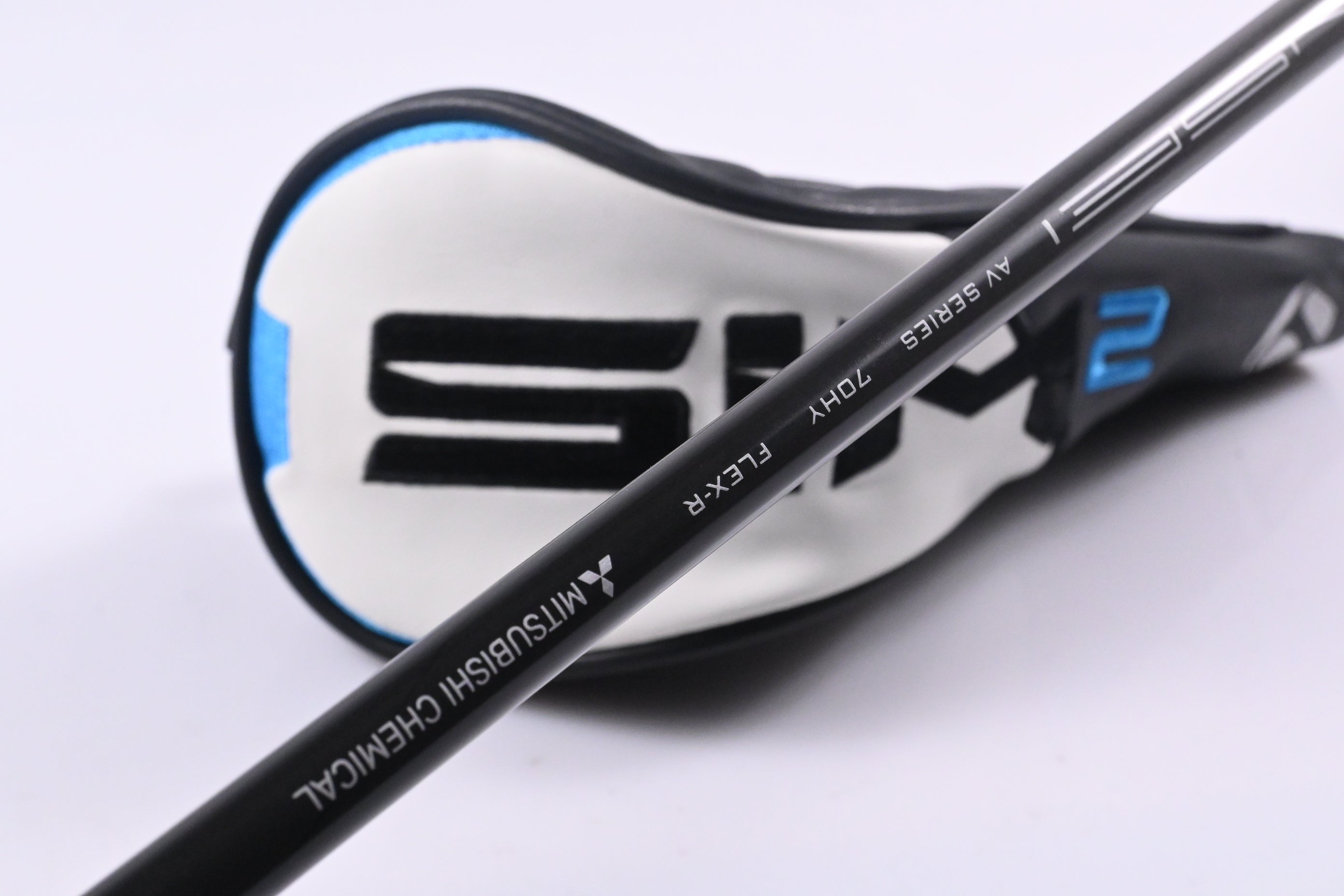 Taylormade SIM2 #4 Hybrid / 22 Degree / Regular Flex Tensei AV Raw Blue 70