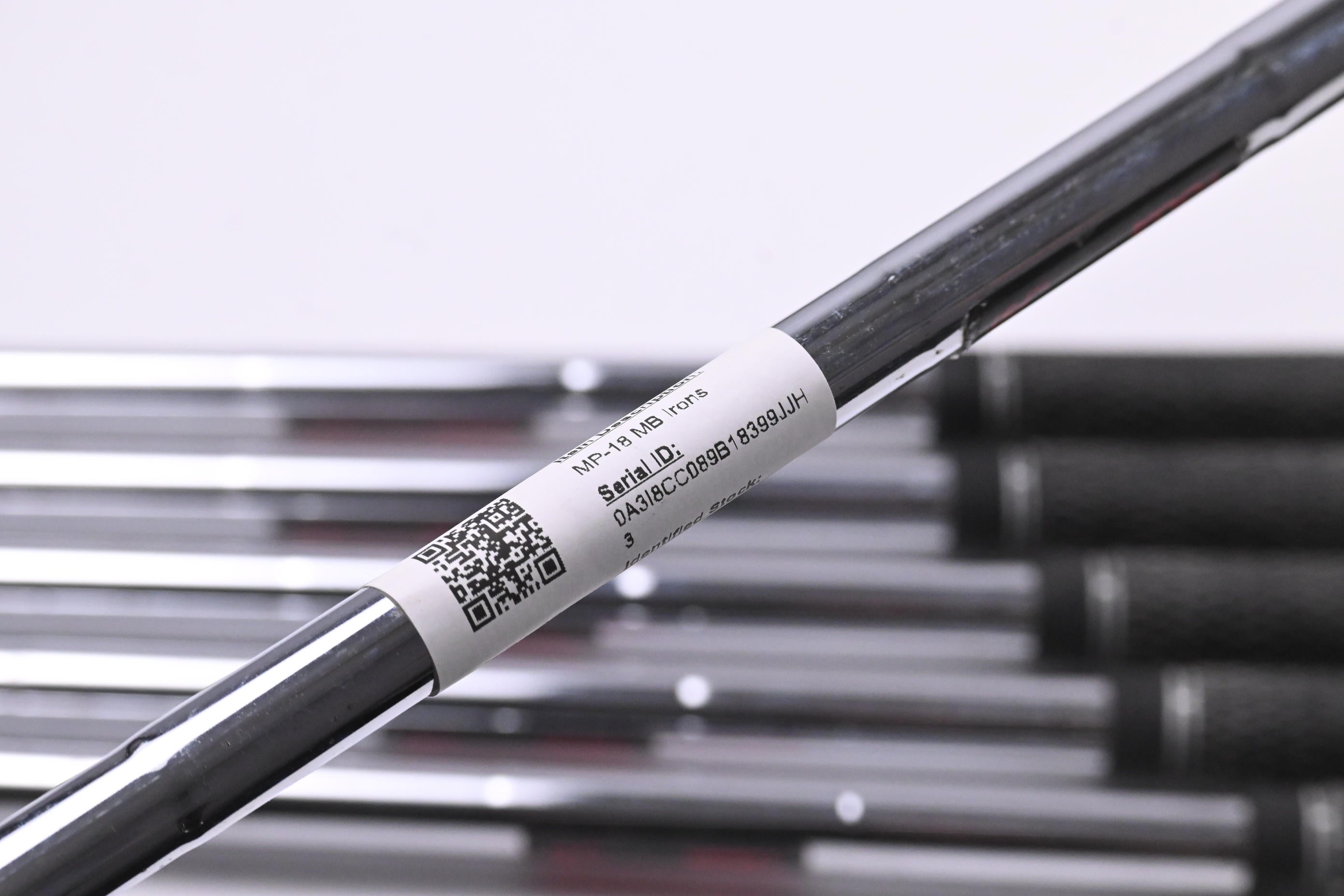 Mizuno MP-18 MB Irons / 5-PW / Stiff Flex KBS Tour Shafts