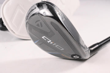 Taylormade Qi10 #4 Hybrid / 22 Degree / Stiff Flex Ventus TR Blue 7 Shaft