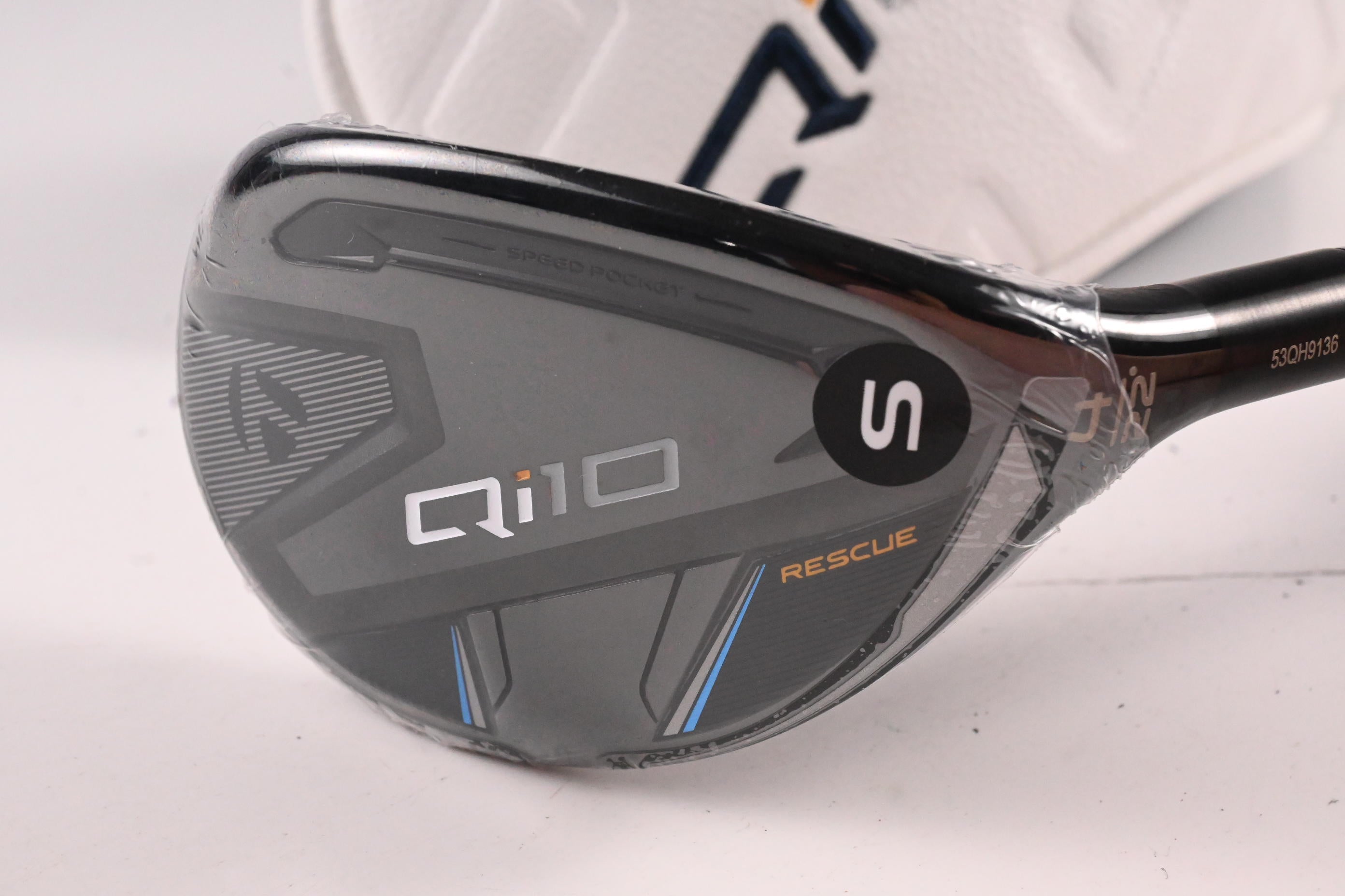 Taylormade Qi10 #4 Hybrid / 22 Degree / Stiff Flex Ventus TR Blue 7 Shaft