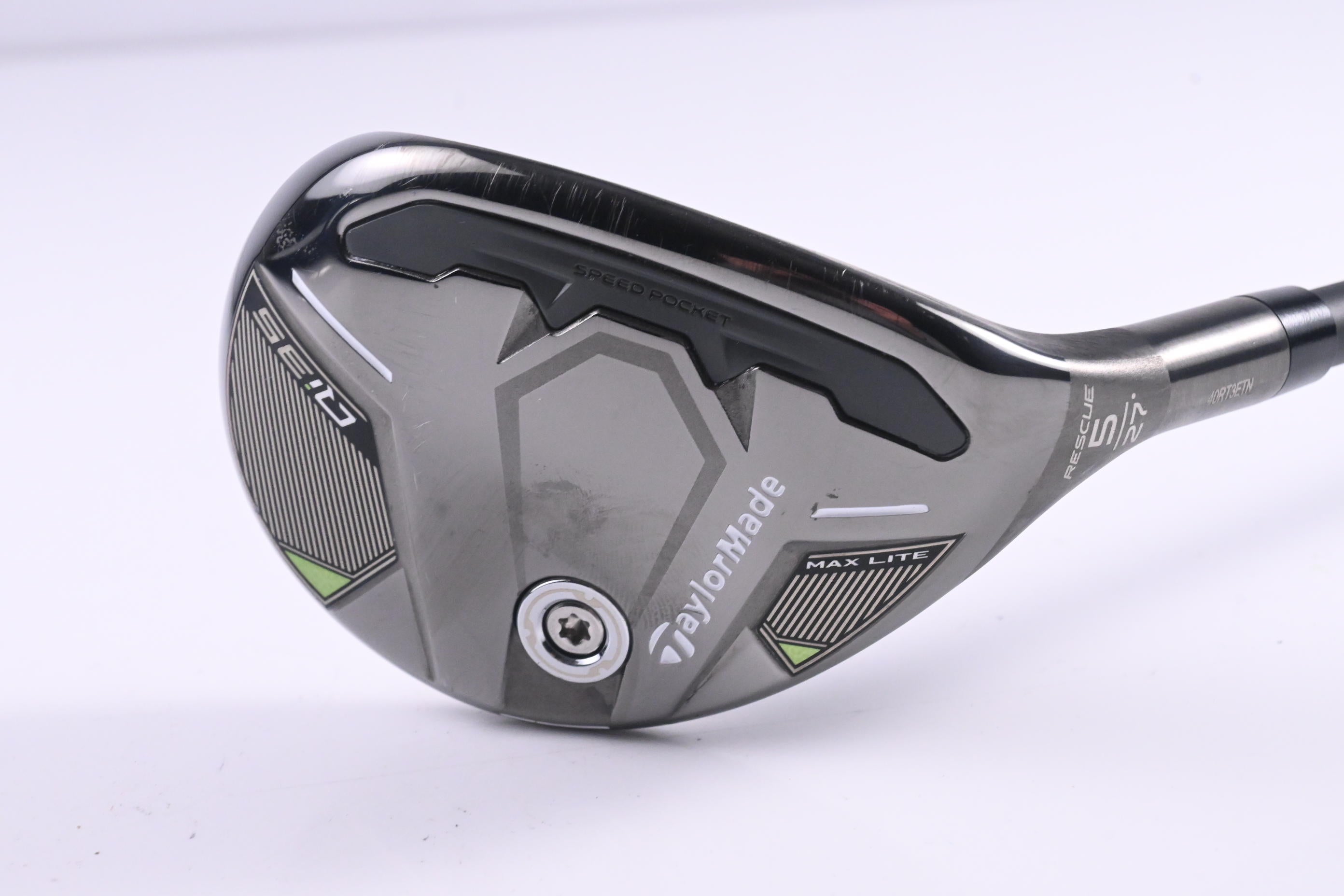 Taylormade Qi35 Max Lite #5 Hybrid / 27 Degree / Senior Flex Vanquish 5 Shaft