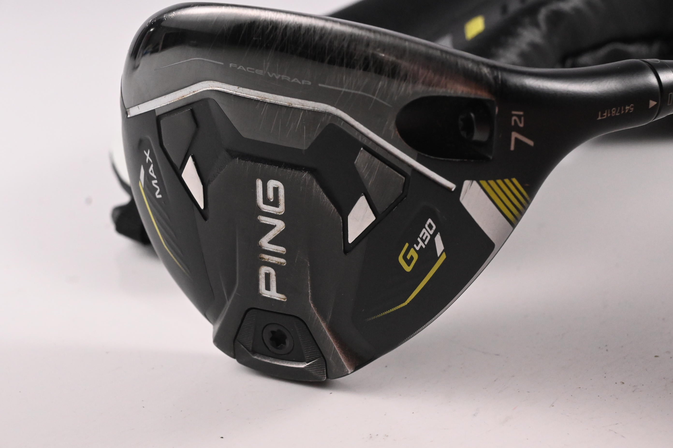 Ping G430 Max #7 Wood / 21 Degree / Stiff Flex Hzrdus Smoke RDX Red 70 Shaft