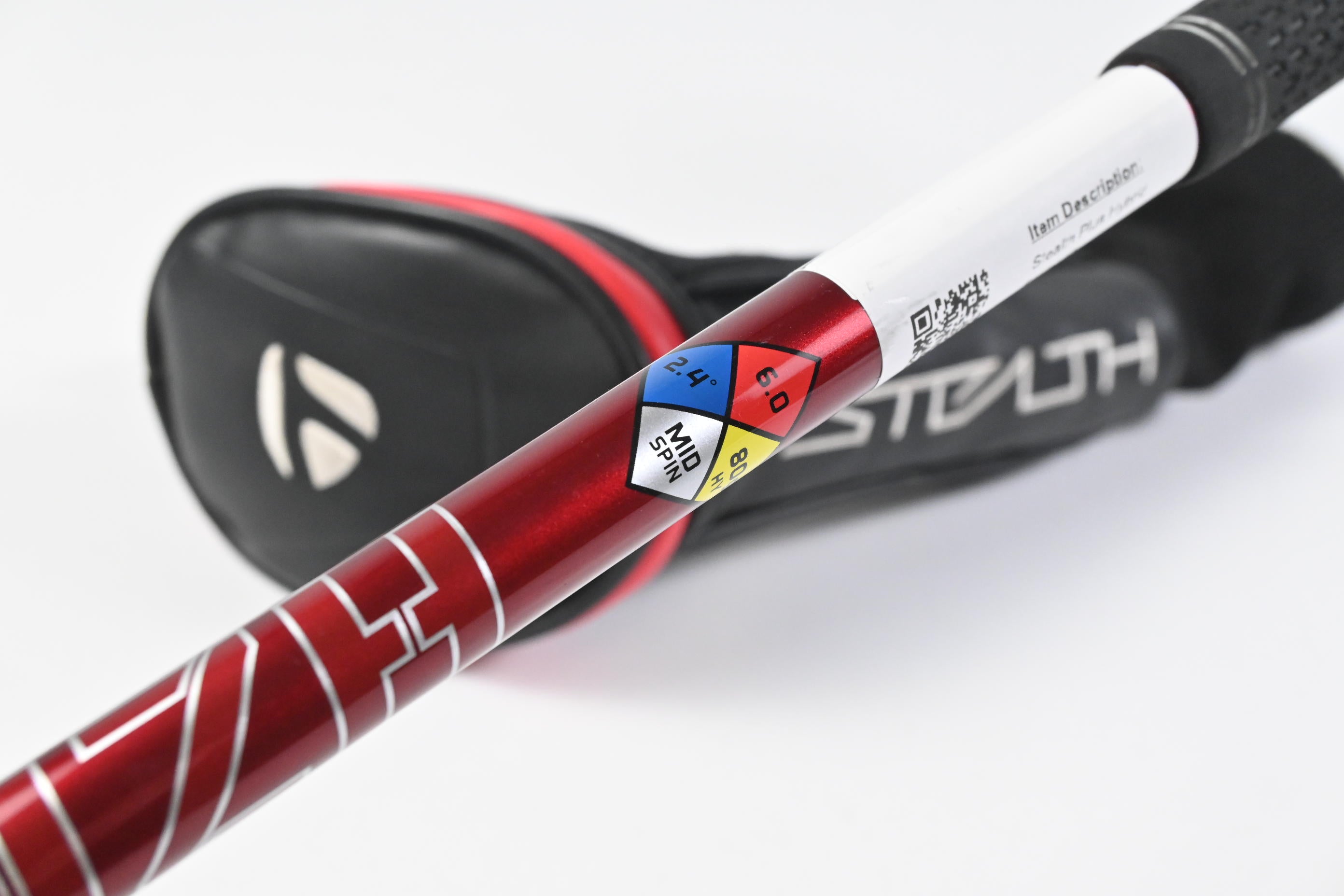 Taylormade Stealth Plus #3 Hybrid / 19.5 Degree / Stiff Flex Hzrdus Smoke RDX 80