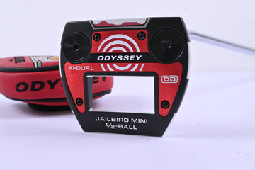 Odyssey Ai-Dual Jailbird Mini 1/2 Ball DB Putter / 34 Inch