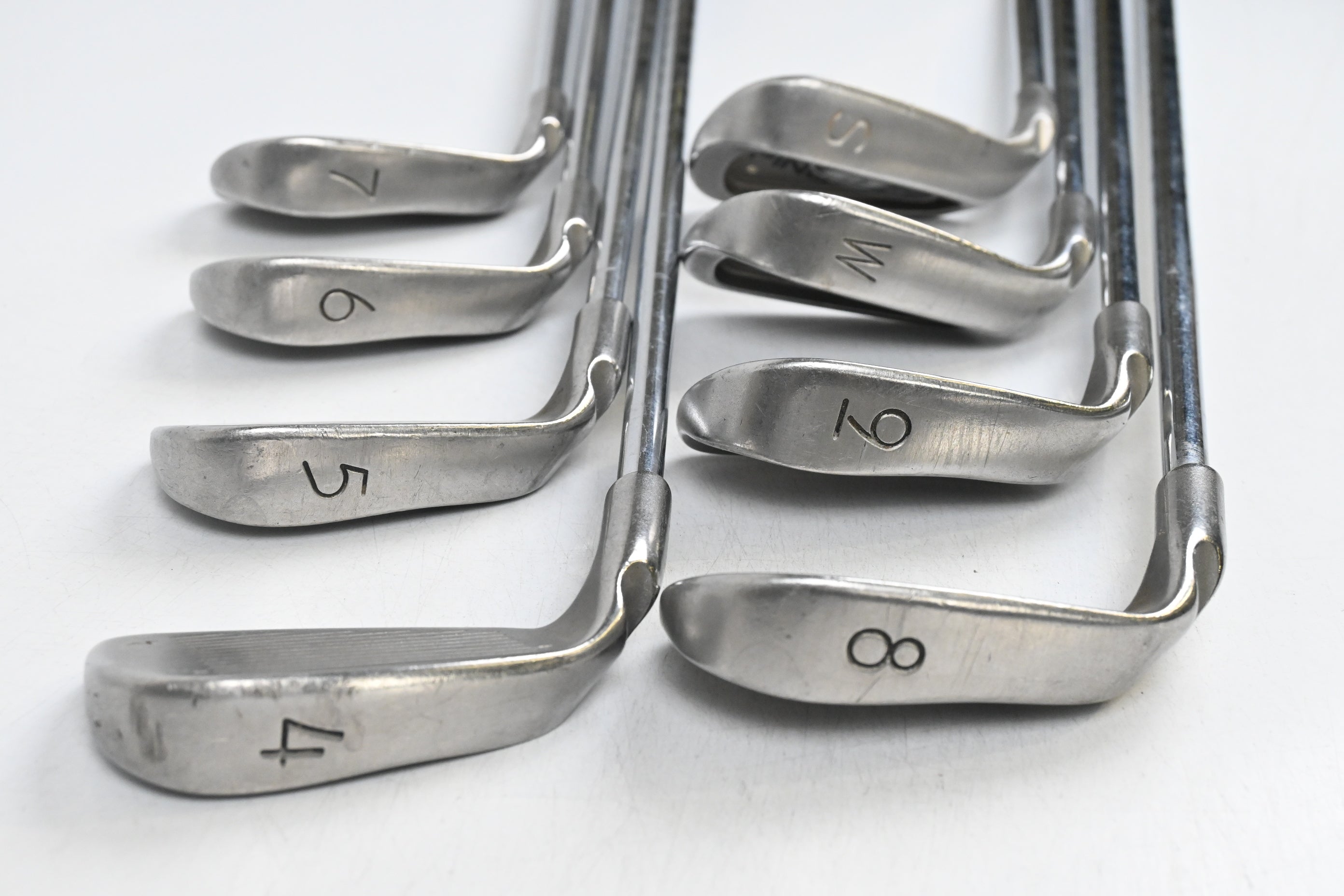 Ping i3+ Irons / 4-PW+SW / White Dot / Stiff Flex Steel Shafts