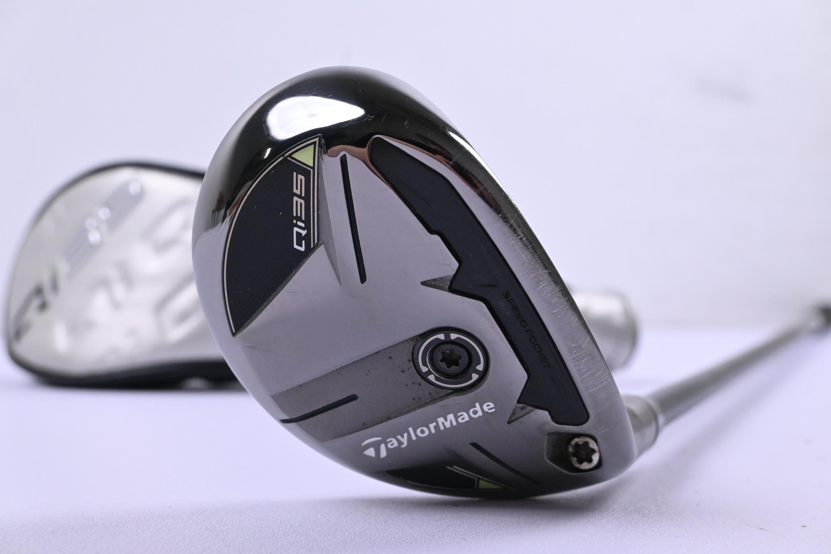 Taylormade Qi35 #4 Hybrid / 22 Degree / Regular Flex Fujikura Ventus Blue 6 HB