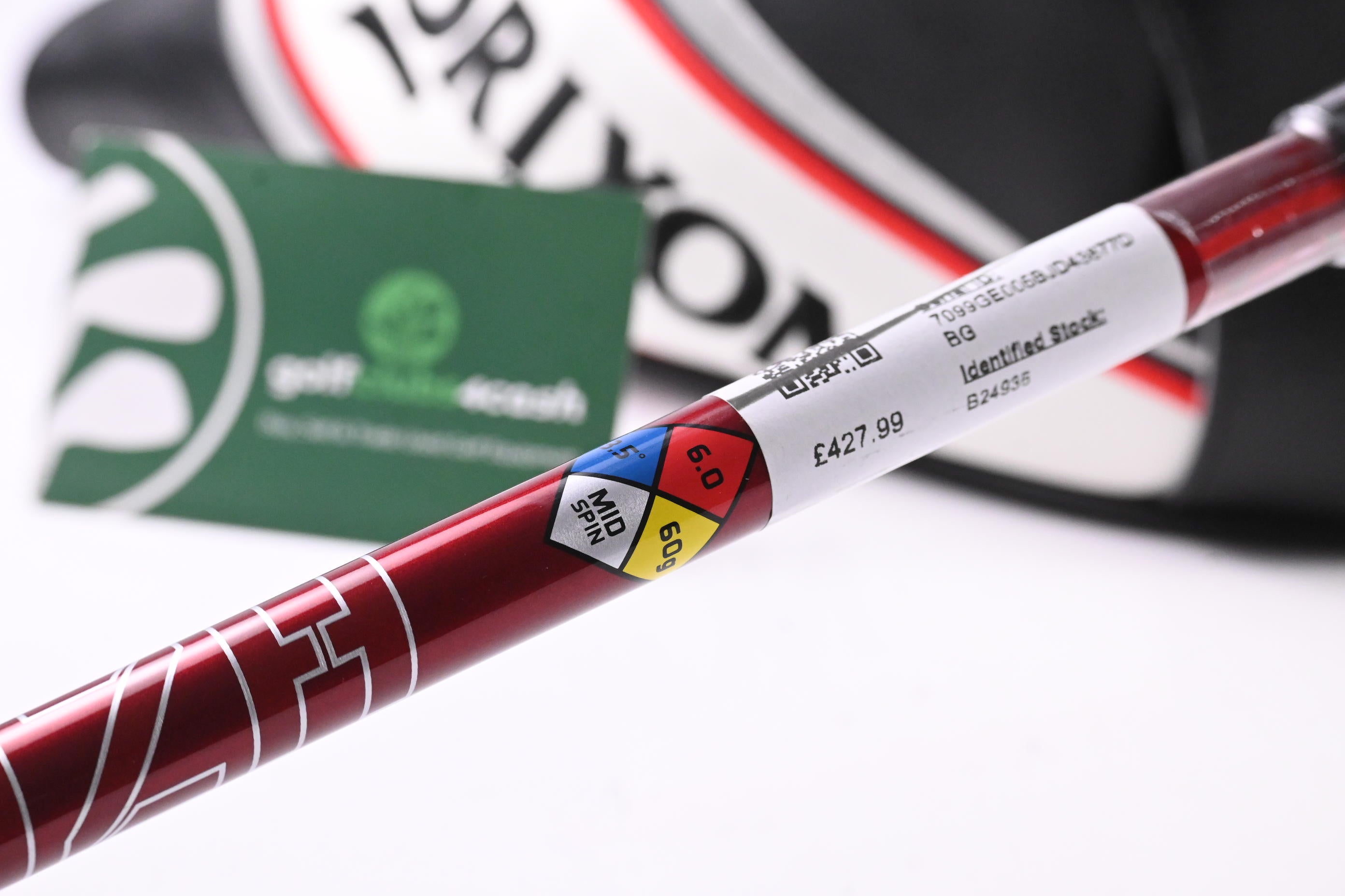 Srixon ZXi Driver / 10.5 Degree / Stiff Flex Hzrdus Smoke RDX Red 60